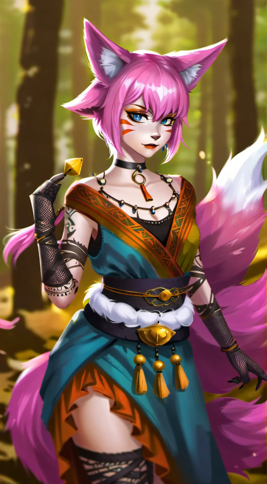 ai character: Caylen background