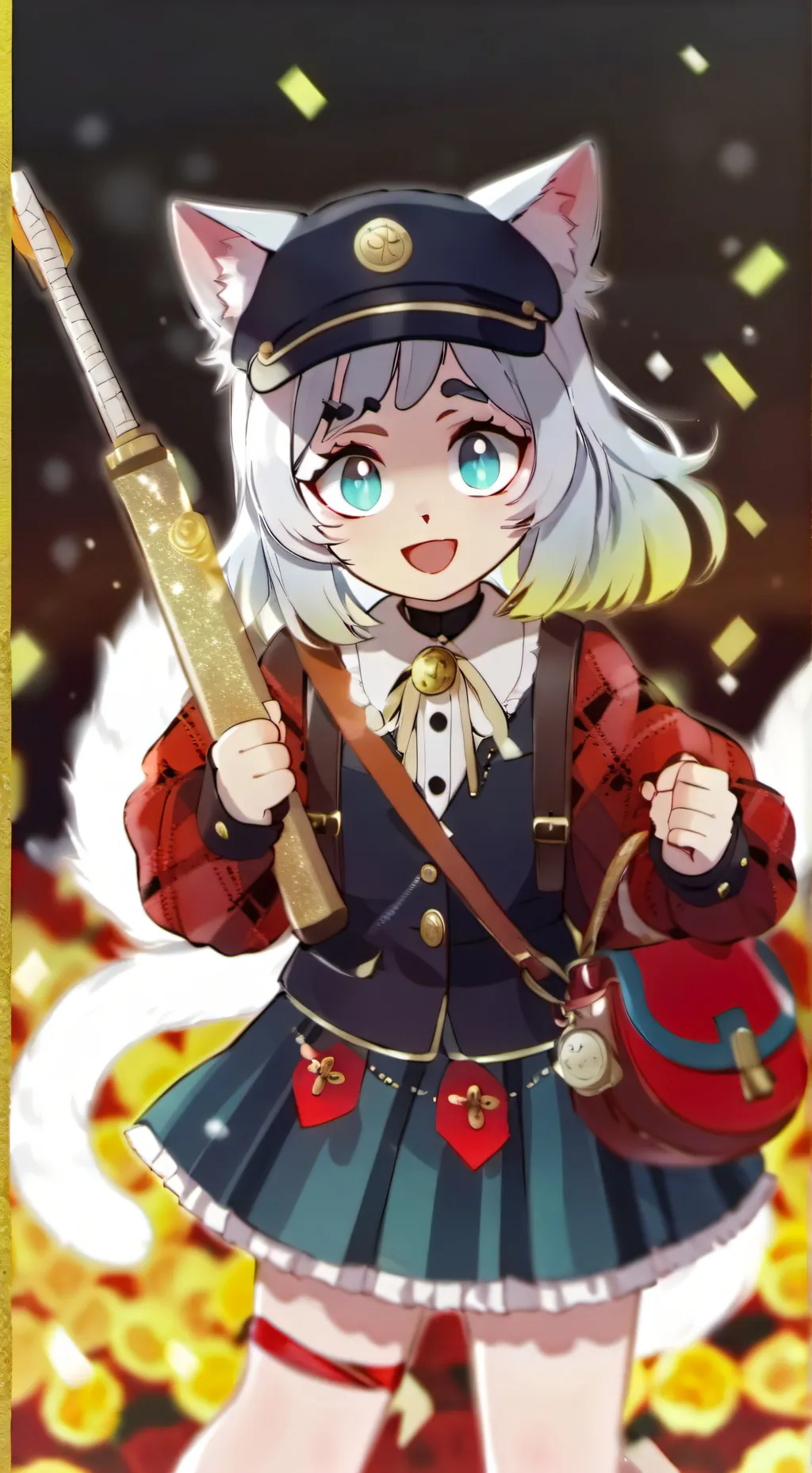 ai character: neko seek background