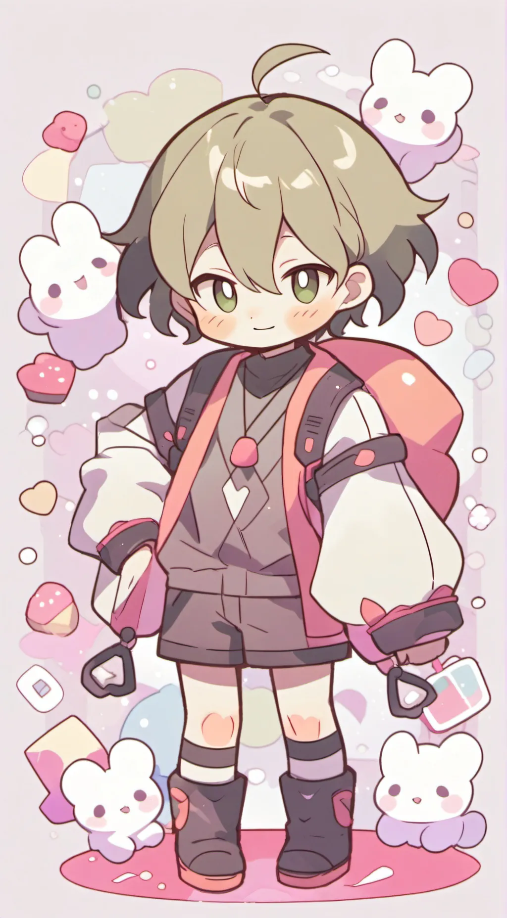 ai character: Omori Gang! <3 background