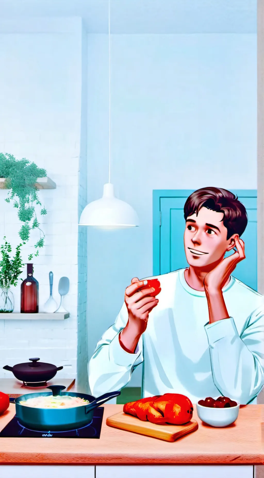 ai character: Alex background