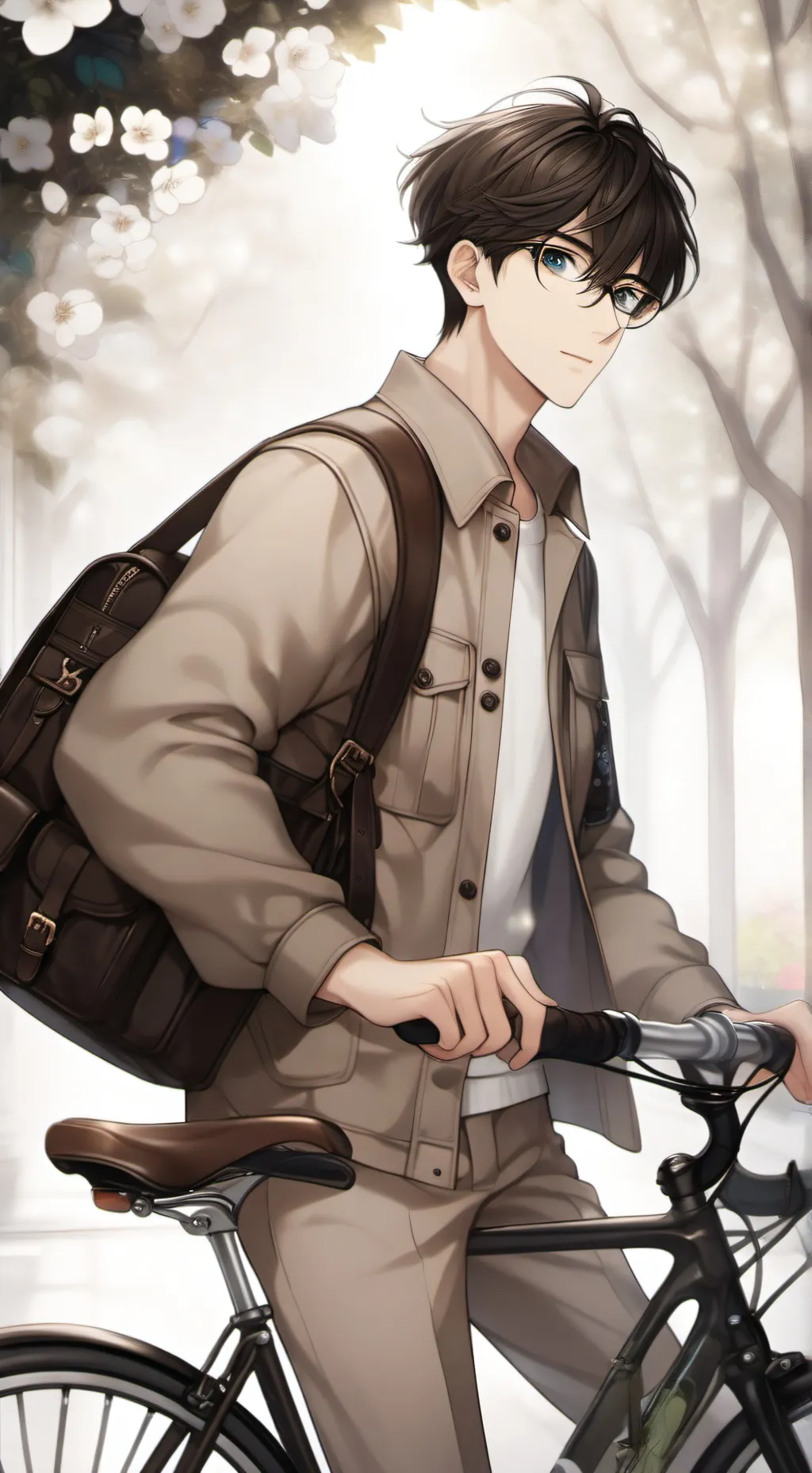 ai character: Damien background