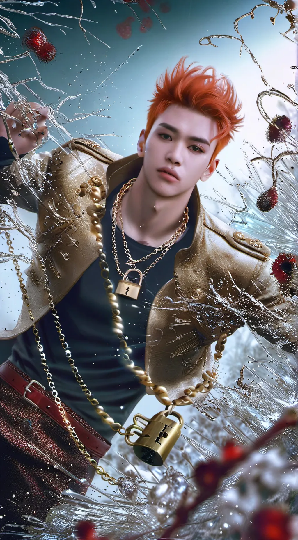 ai character: Bang Chan background