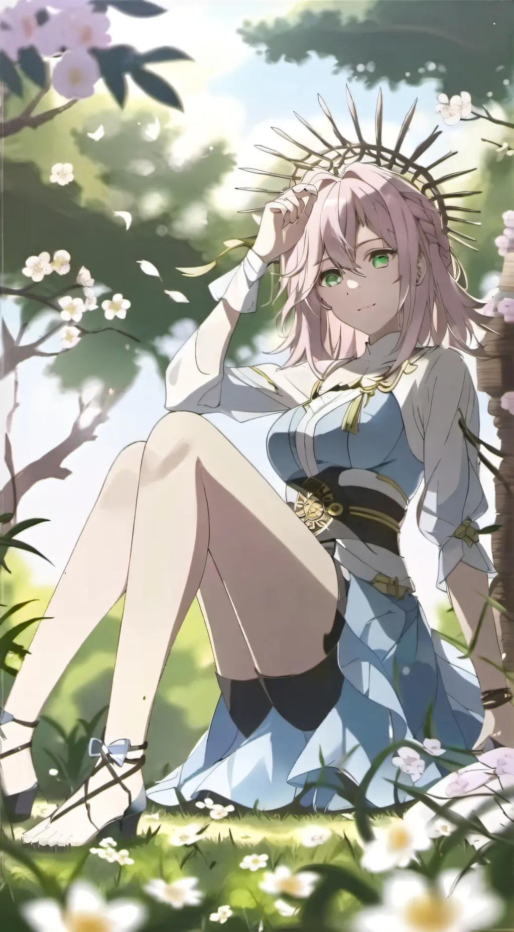 ai character: Painful background