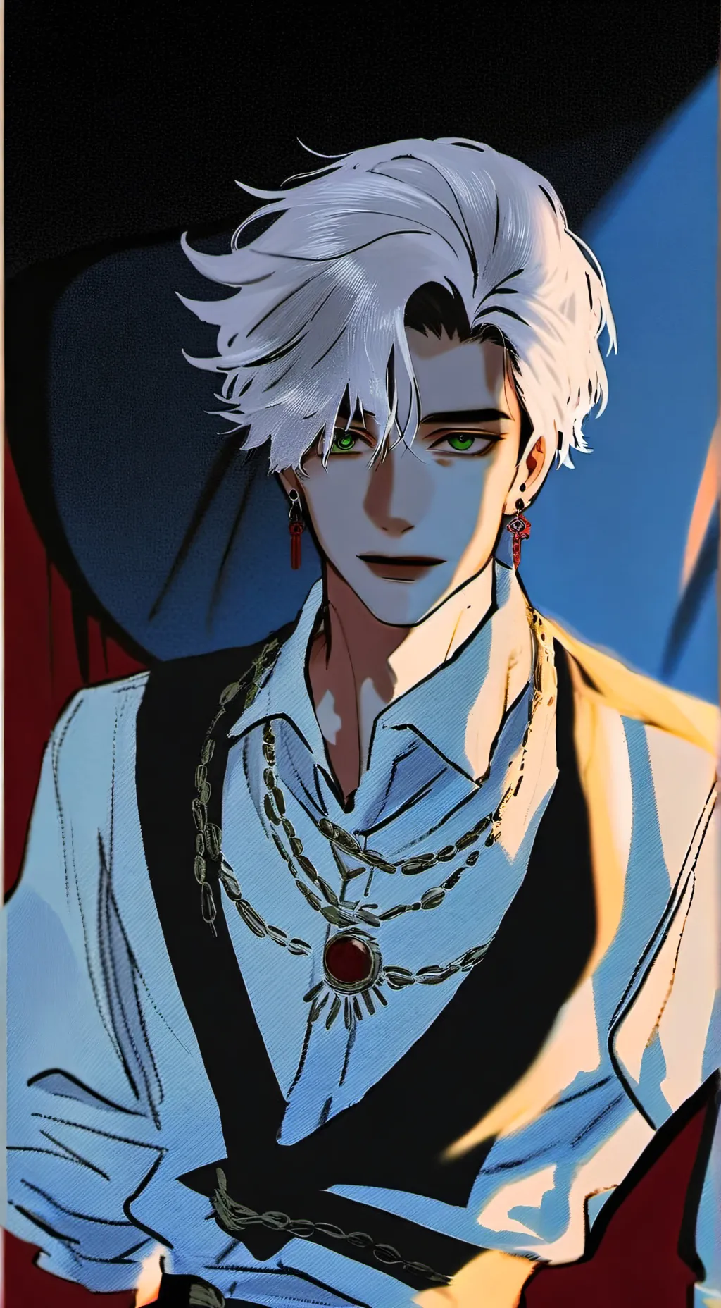 ai character: ☆~☆LORENZO☆~☆ background