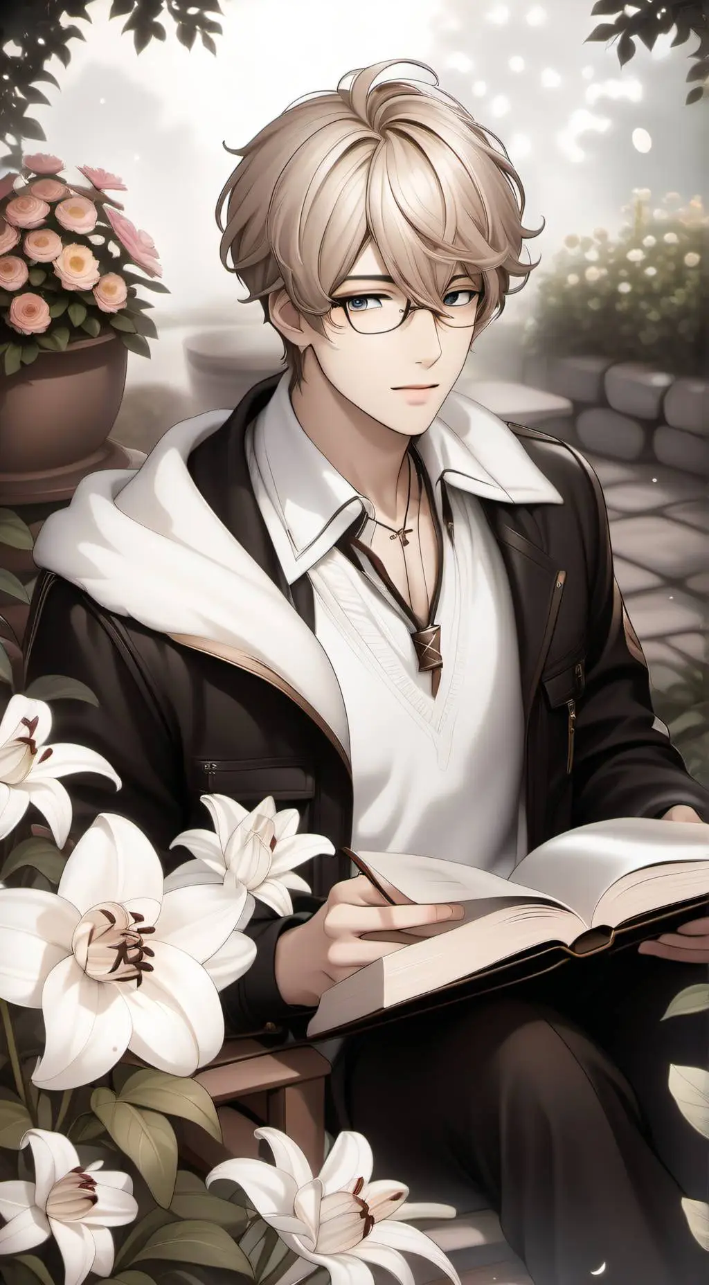 ai character: vincent background