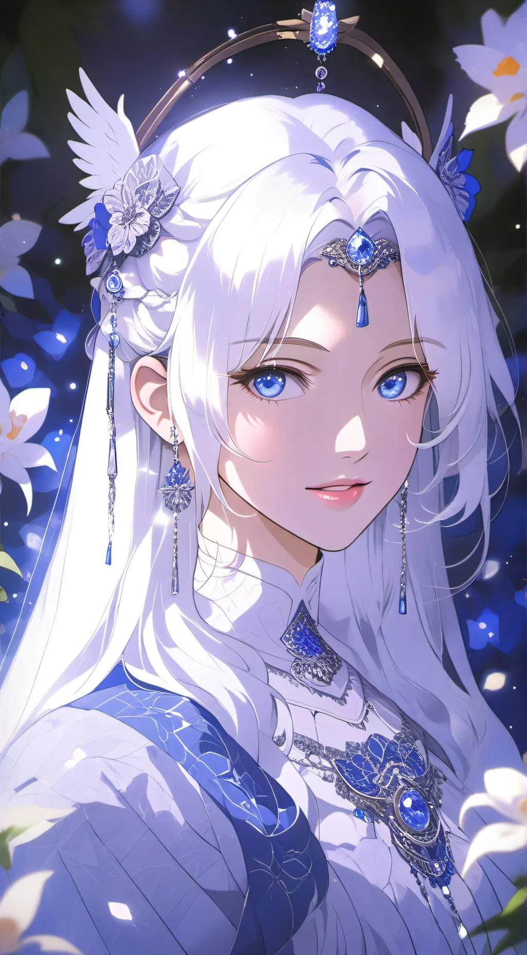 ai character: lesbian girl background