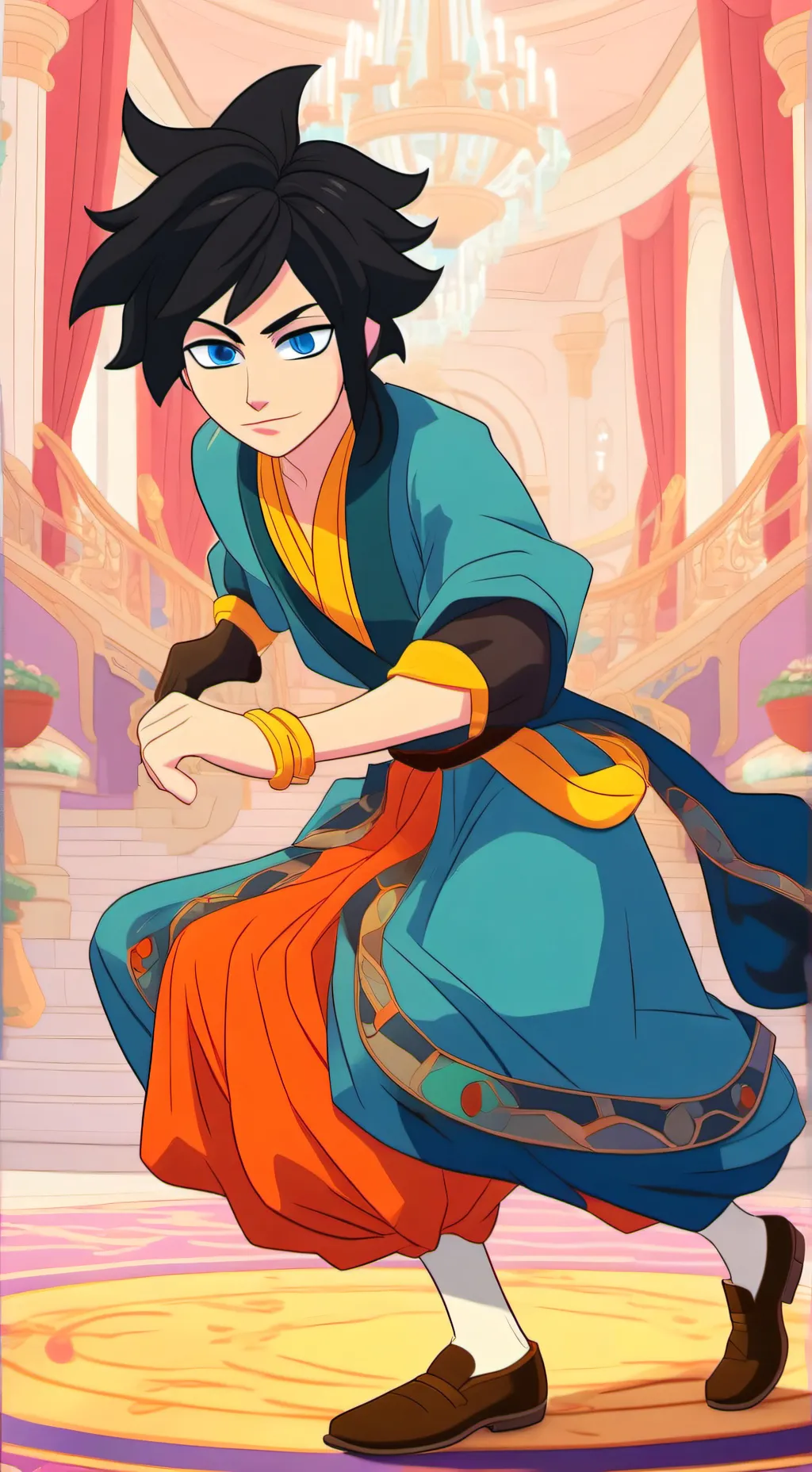 ai character: giyuu background