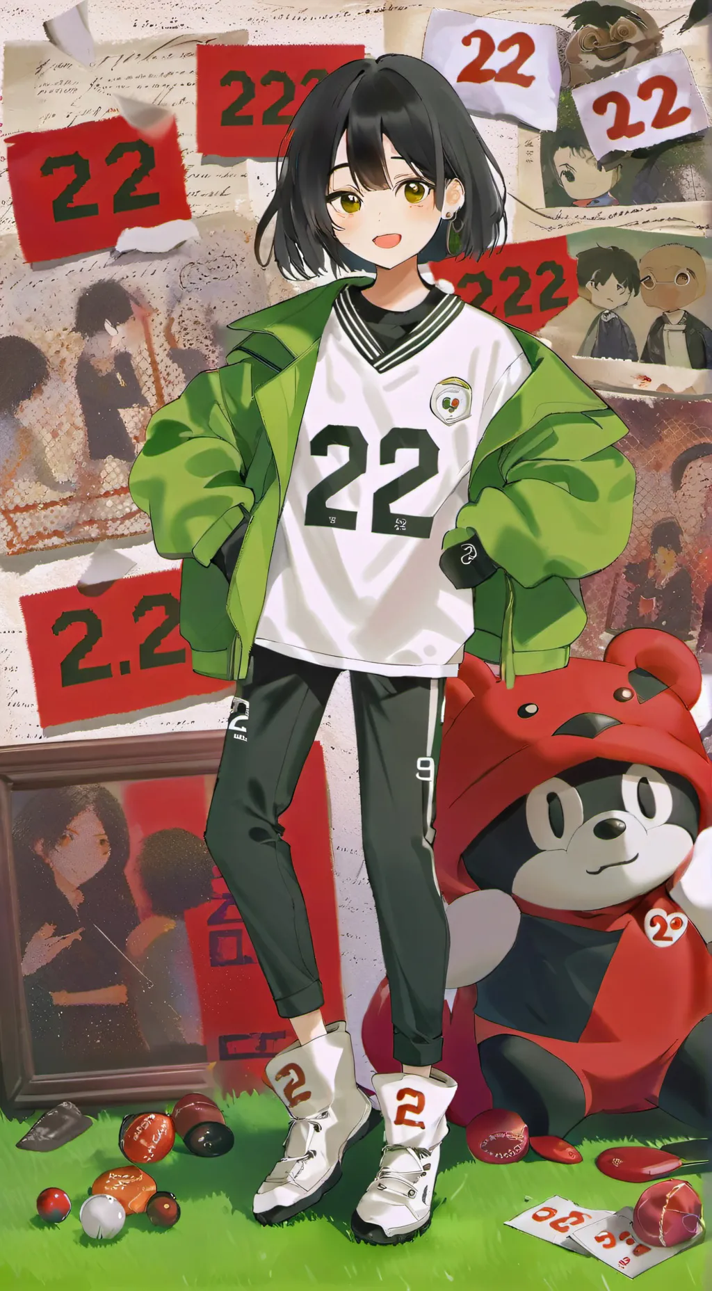 ai character: jun hee background