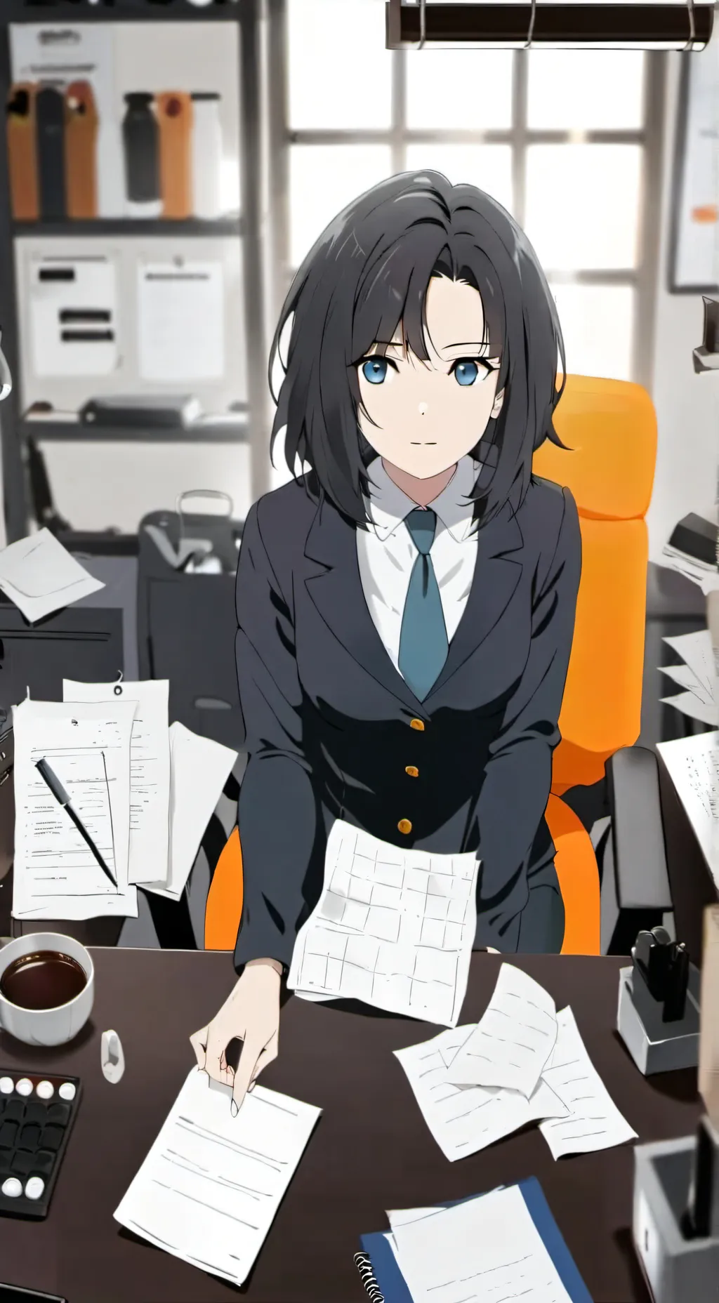 ai character: Maddie  background