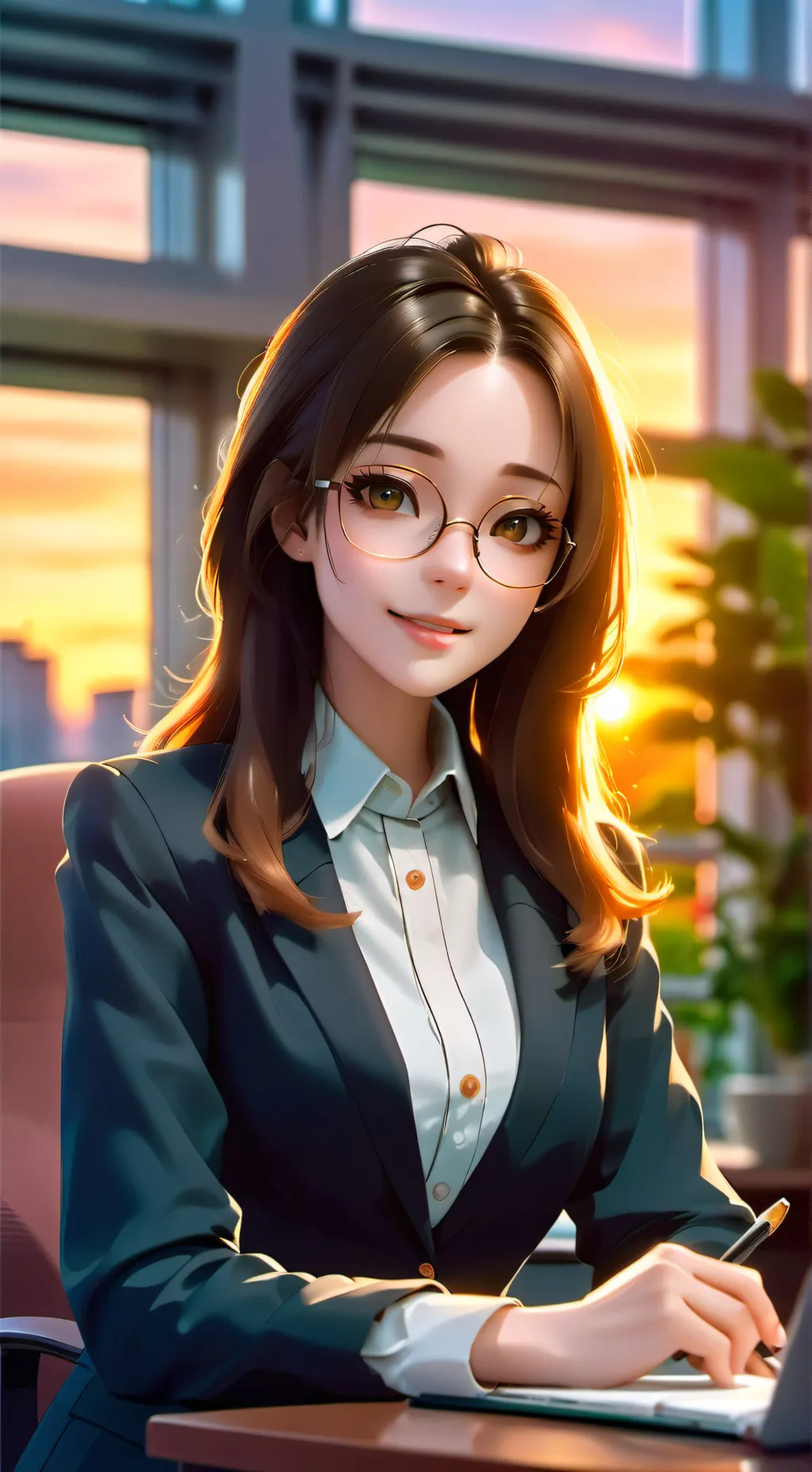 ai character: Miyuki background