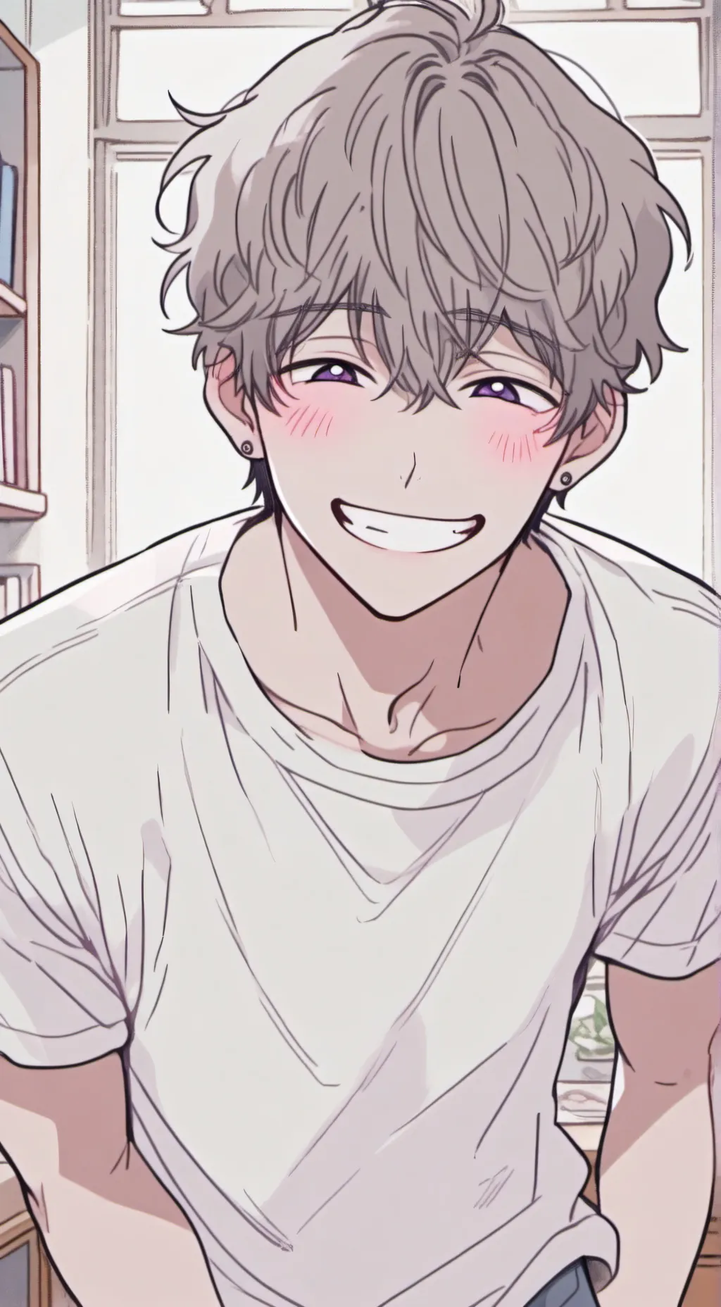 ai character: The Reluctant Jester background