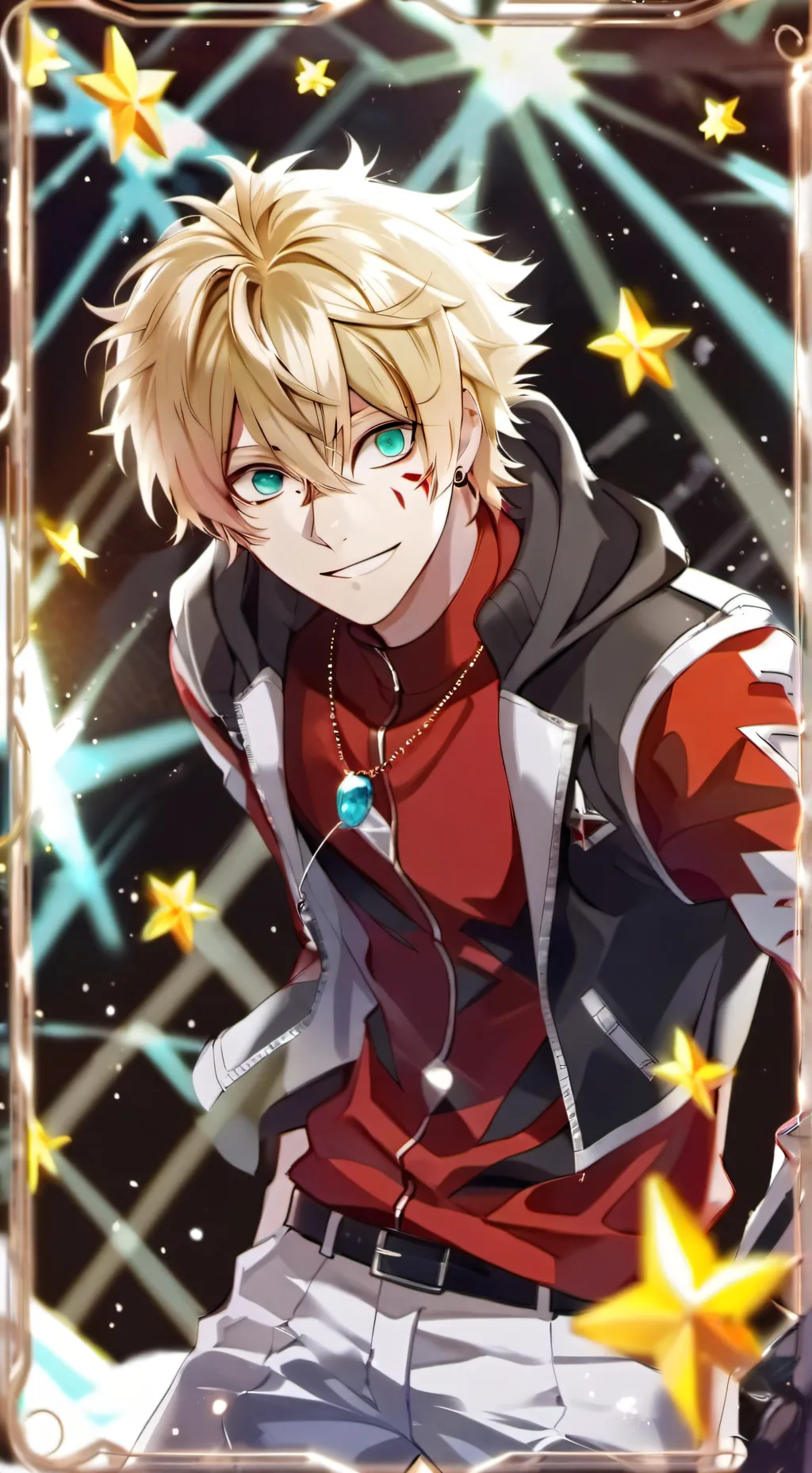ai character: bakugo background