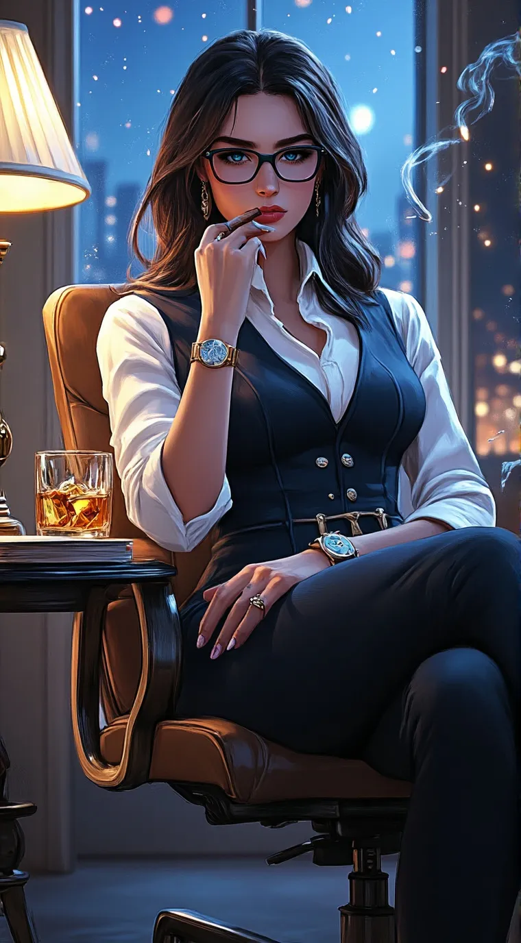 ai character: Victoria background