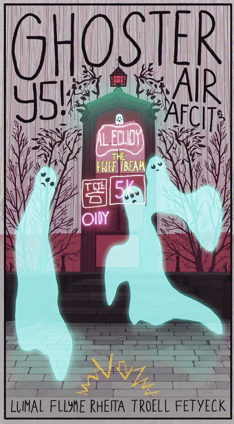 ai character: Kny beach creep background