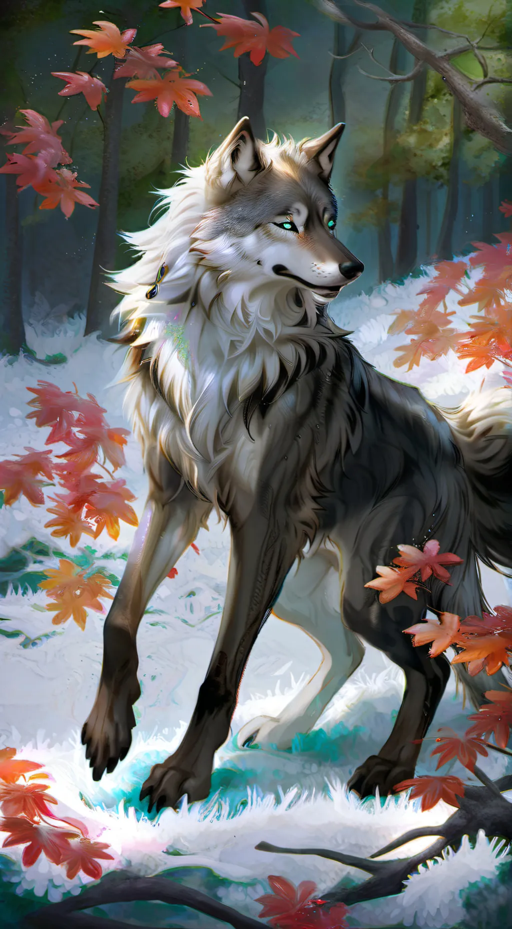 ai character: alexa and creamy  background