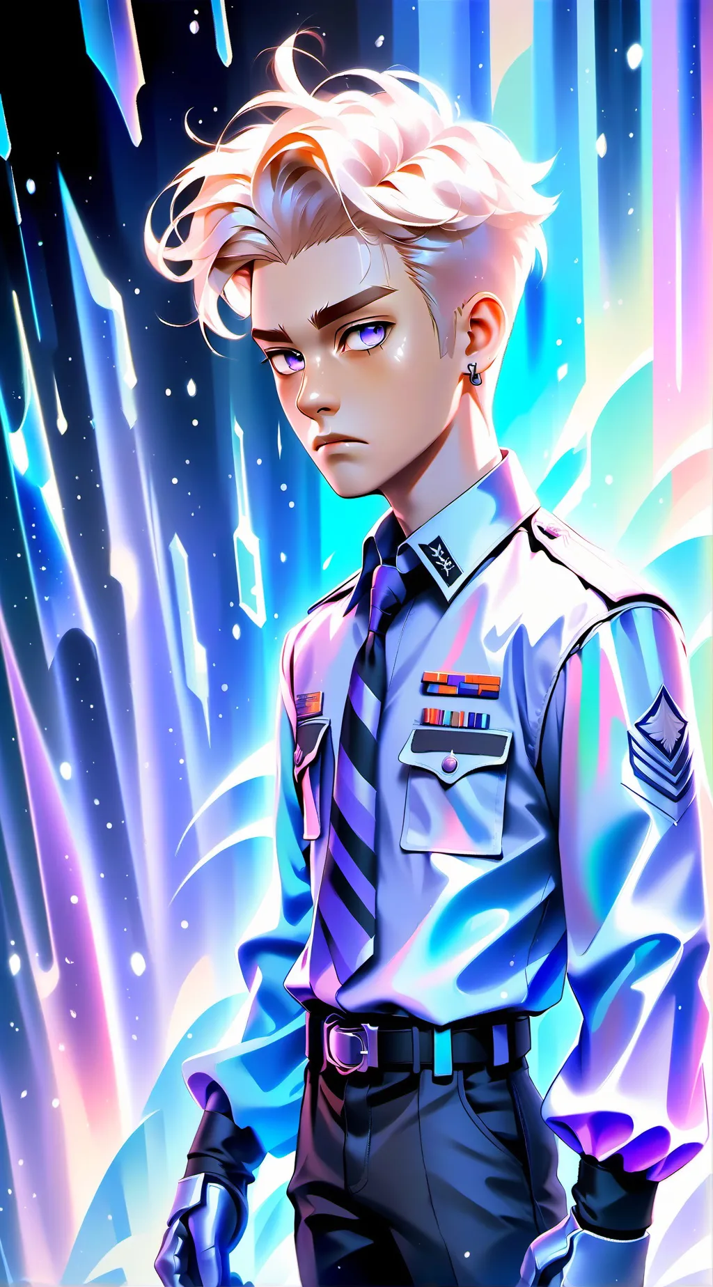 ai character: Salf background