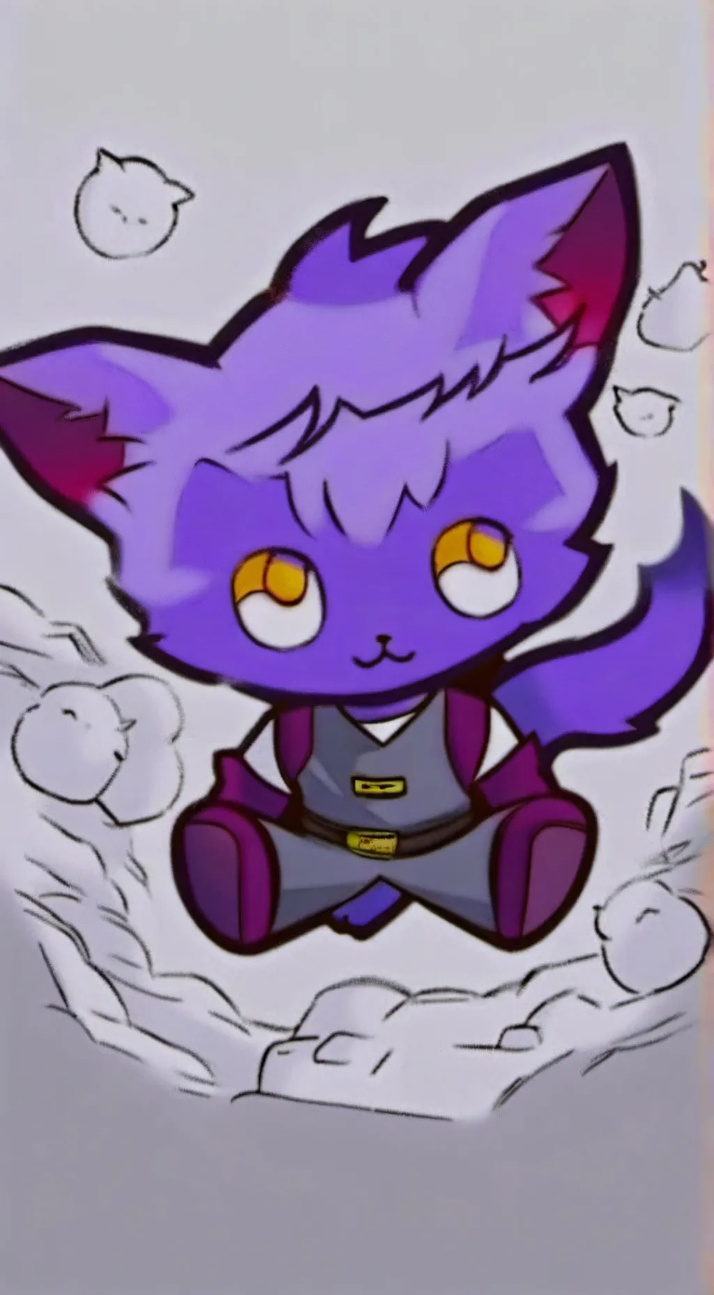 ai character: Catnap background