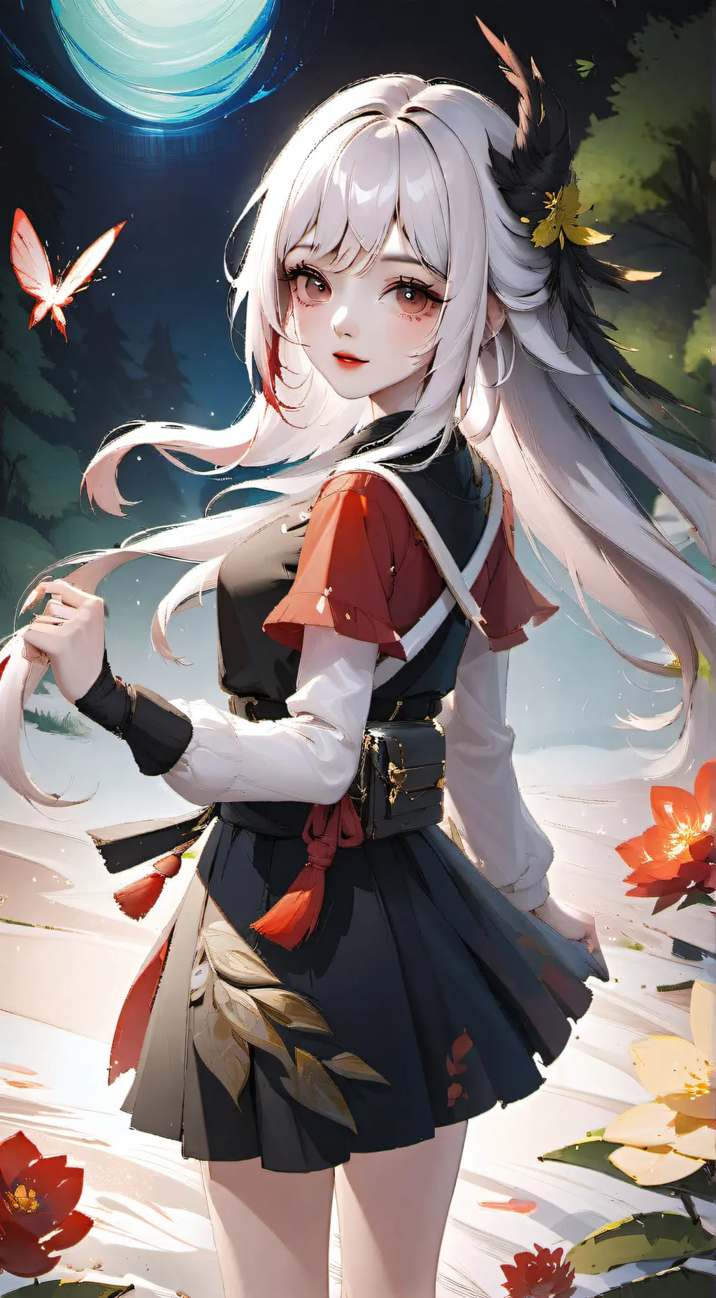 ai character: Nami background