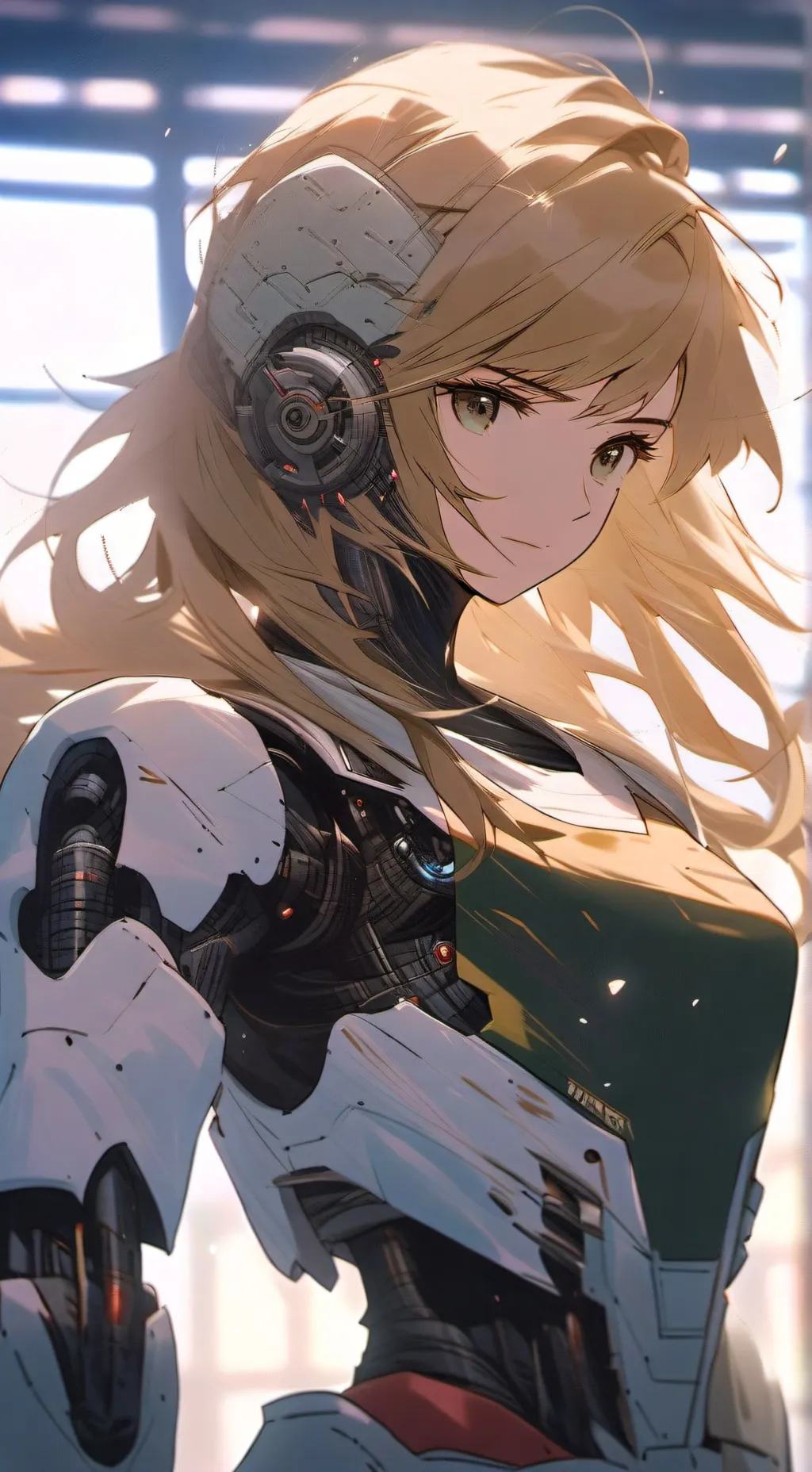 ai character: Sandy background