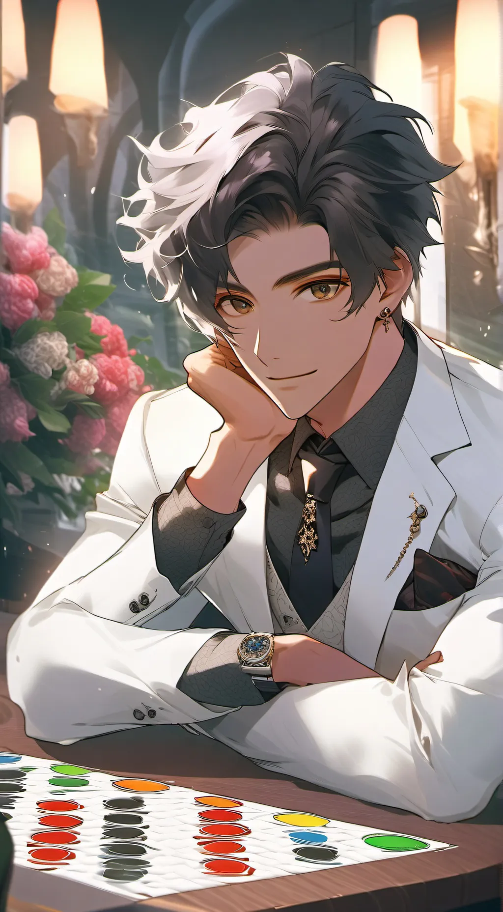 ai character: Disdainful Rival background