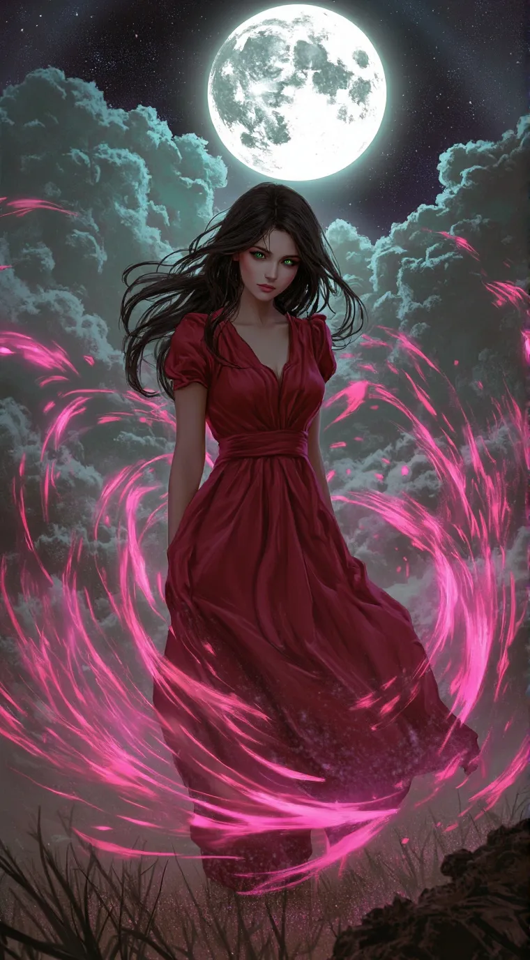 ai character: Girl from the fog background