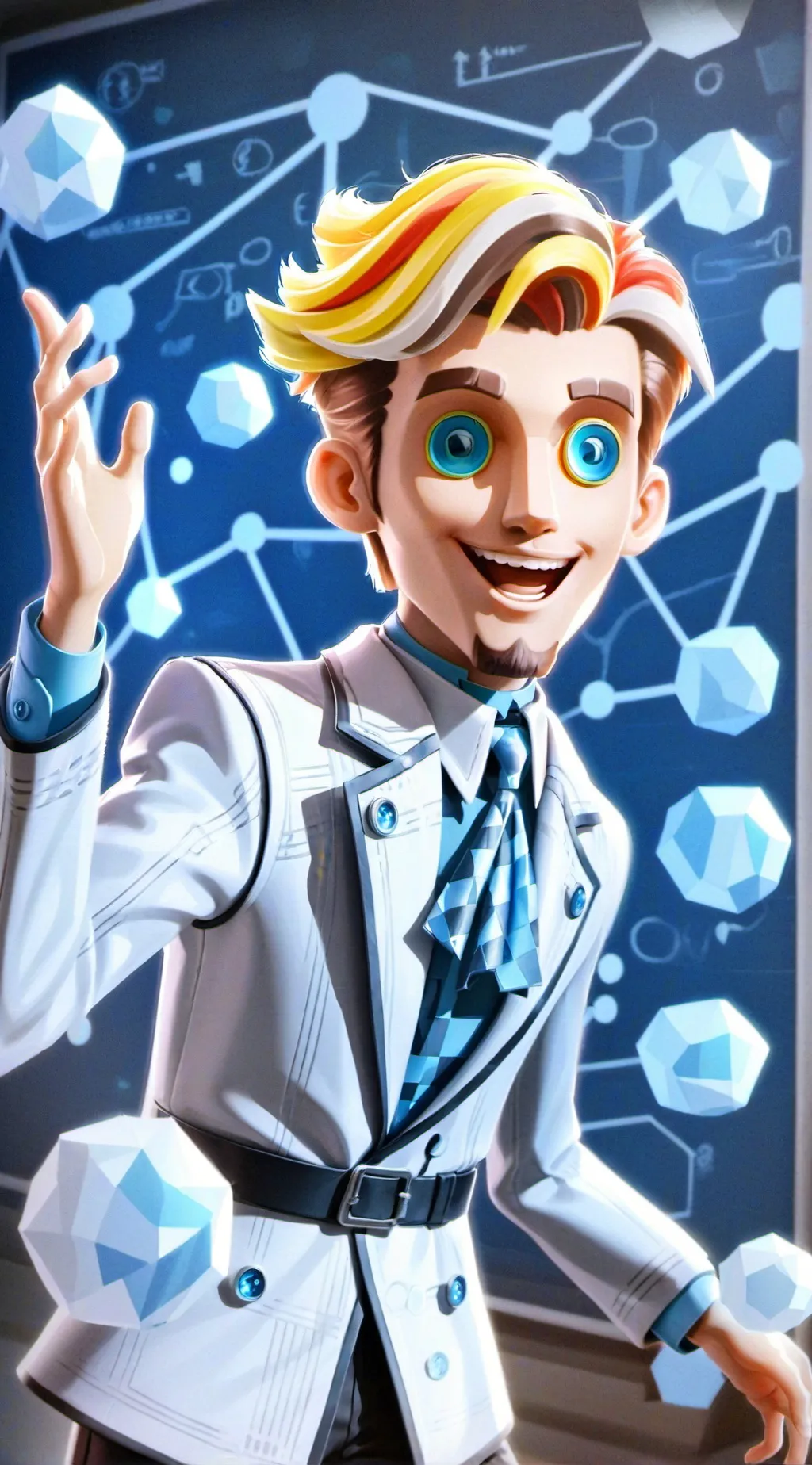 ai character: Dr. Memeo Dencia background