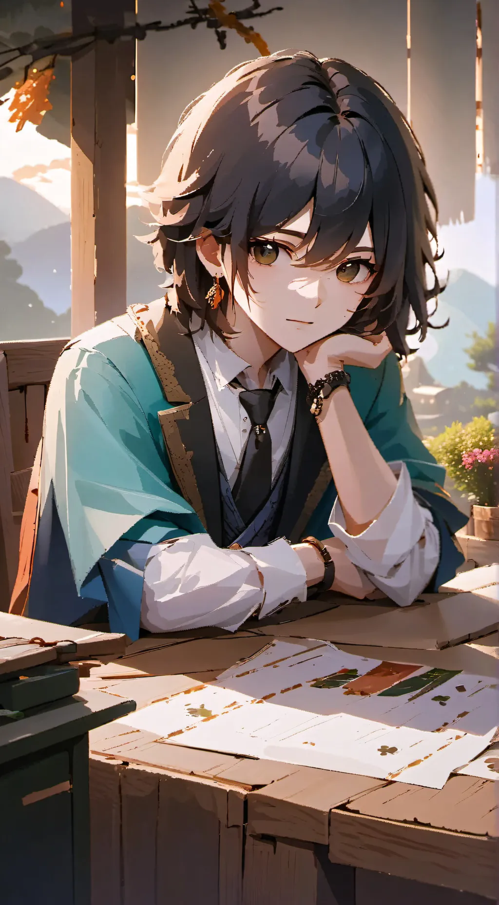 ai character: Carlos  background