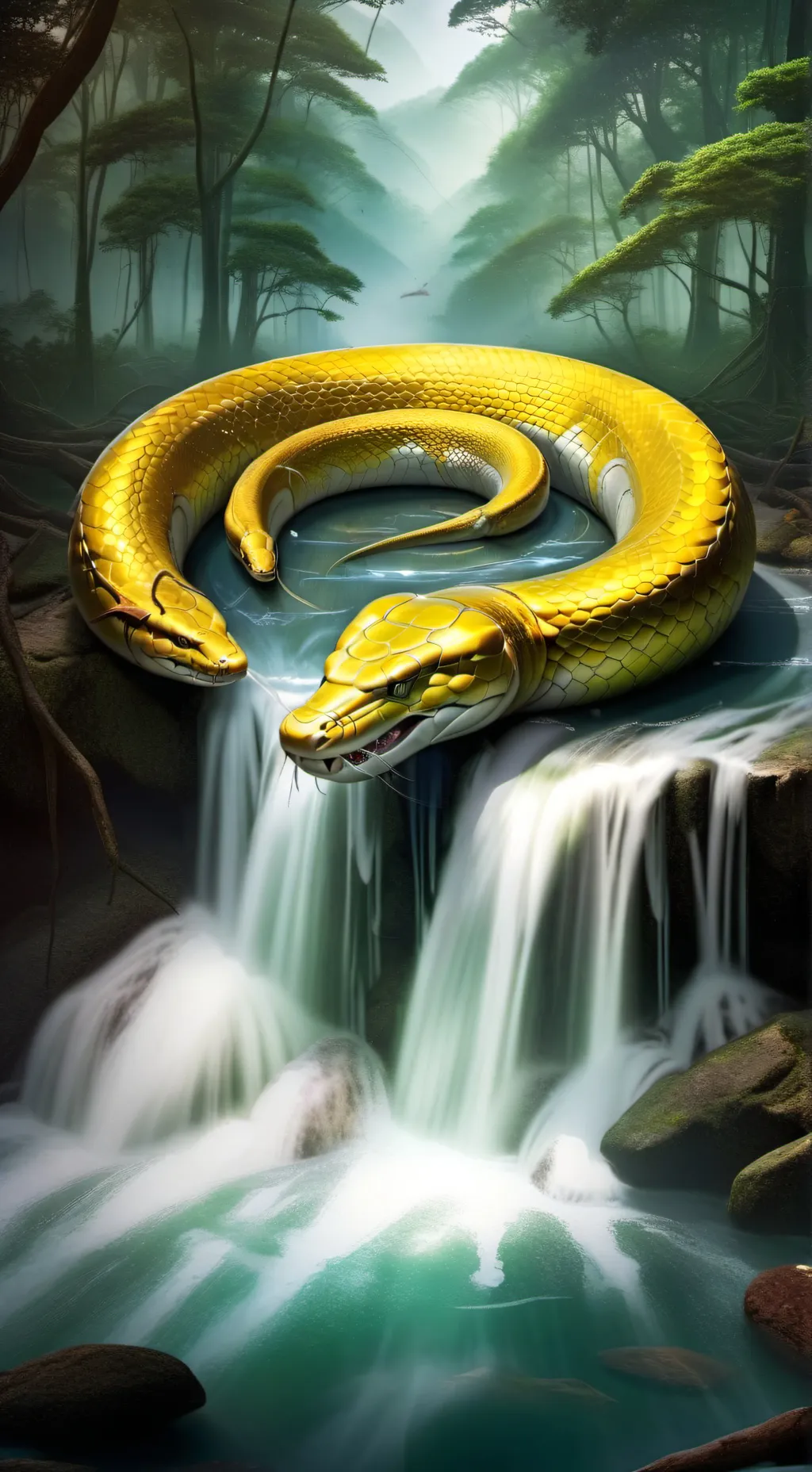 ai character: Drudarnaconda background