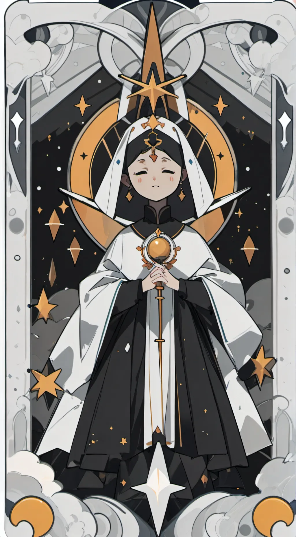 Talkie AI - Chat with ella es una monja