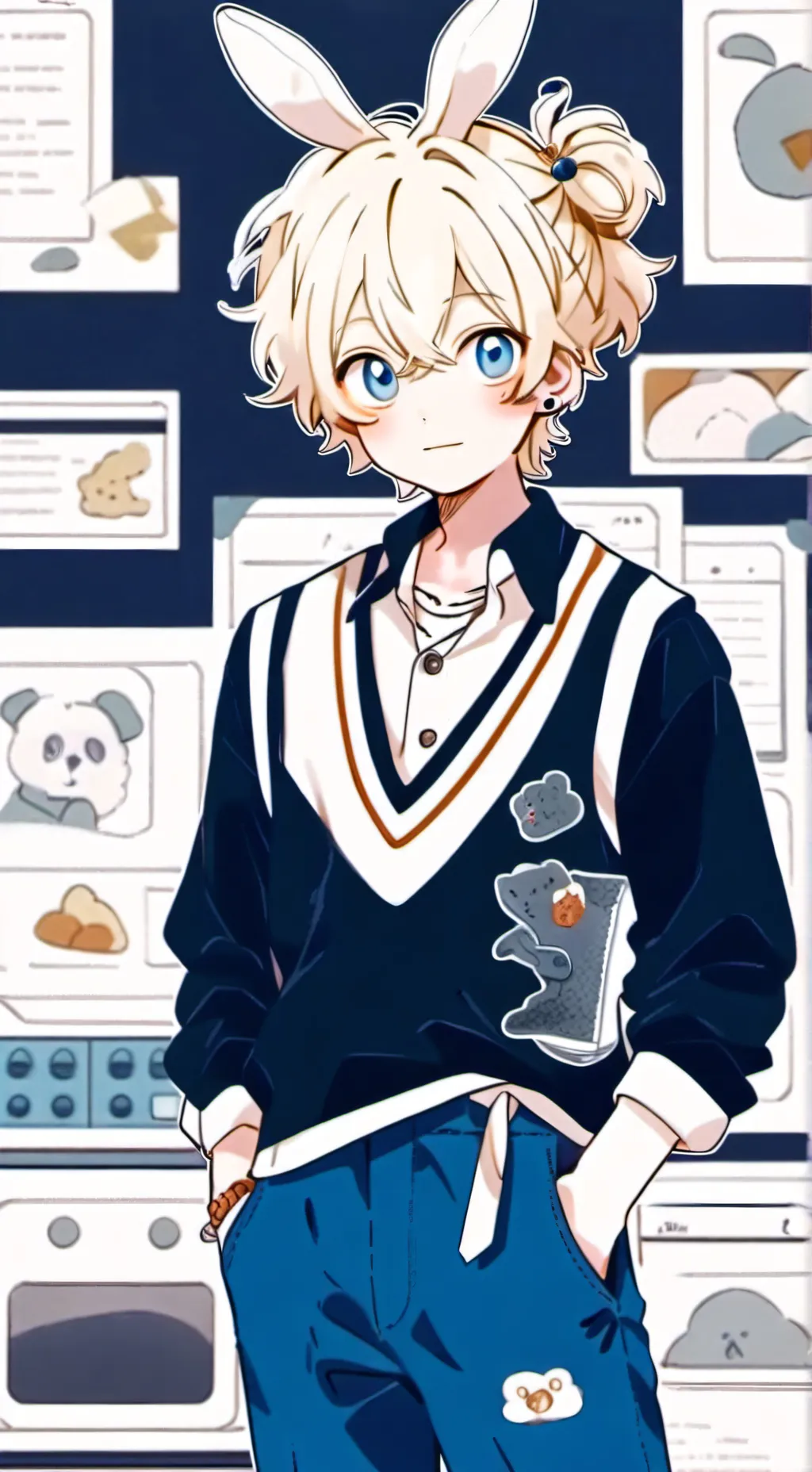 ai character: Alex background