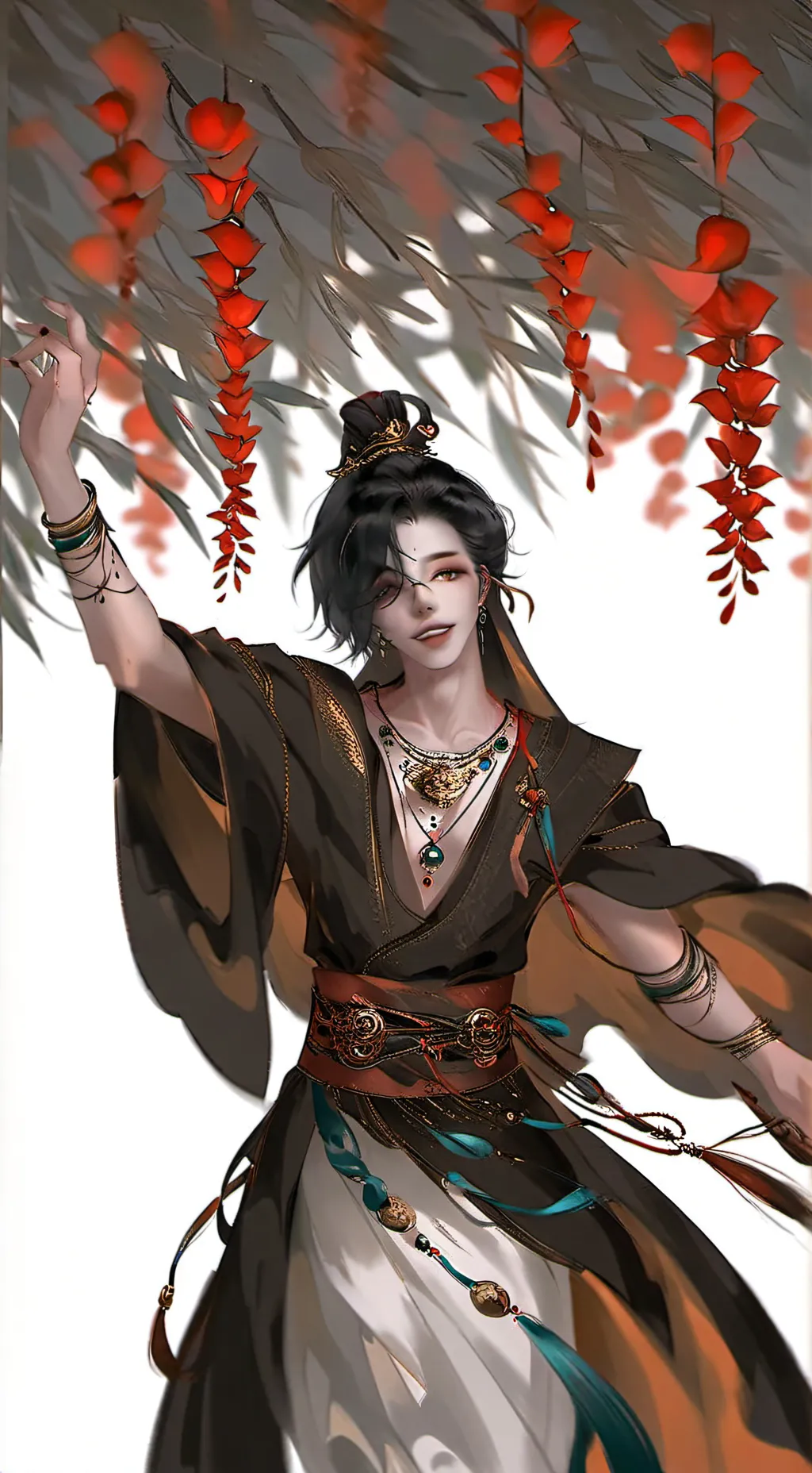 ai character: Kaji background