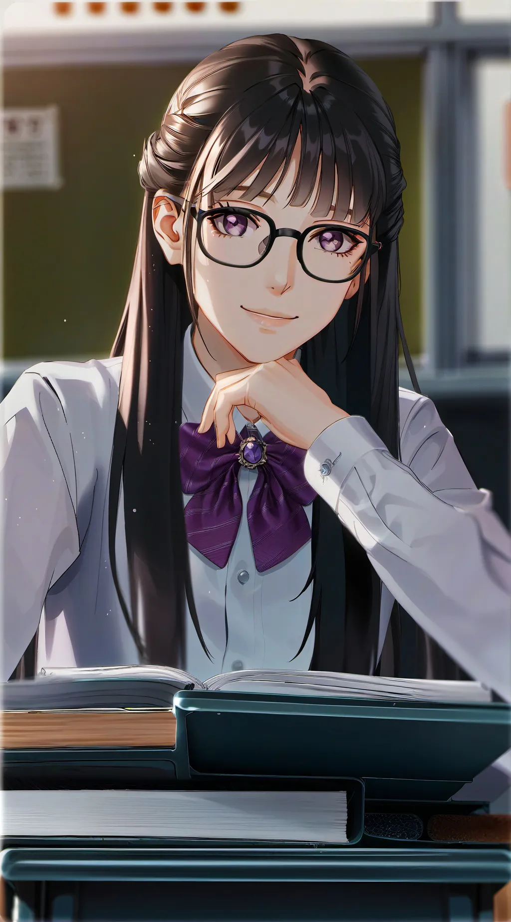 ai character: Yui background