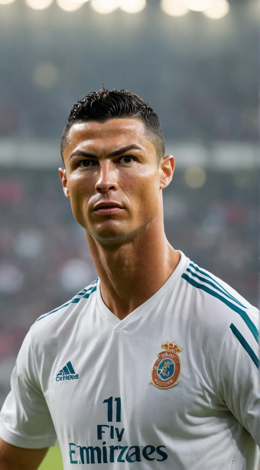 ai character: Cristiano Ronaldo background