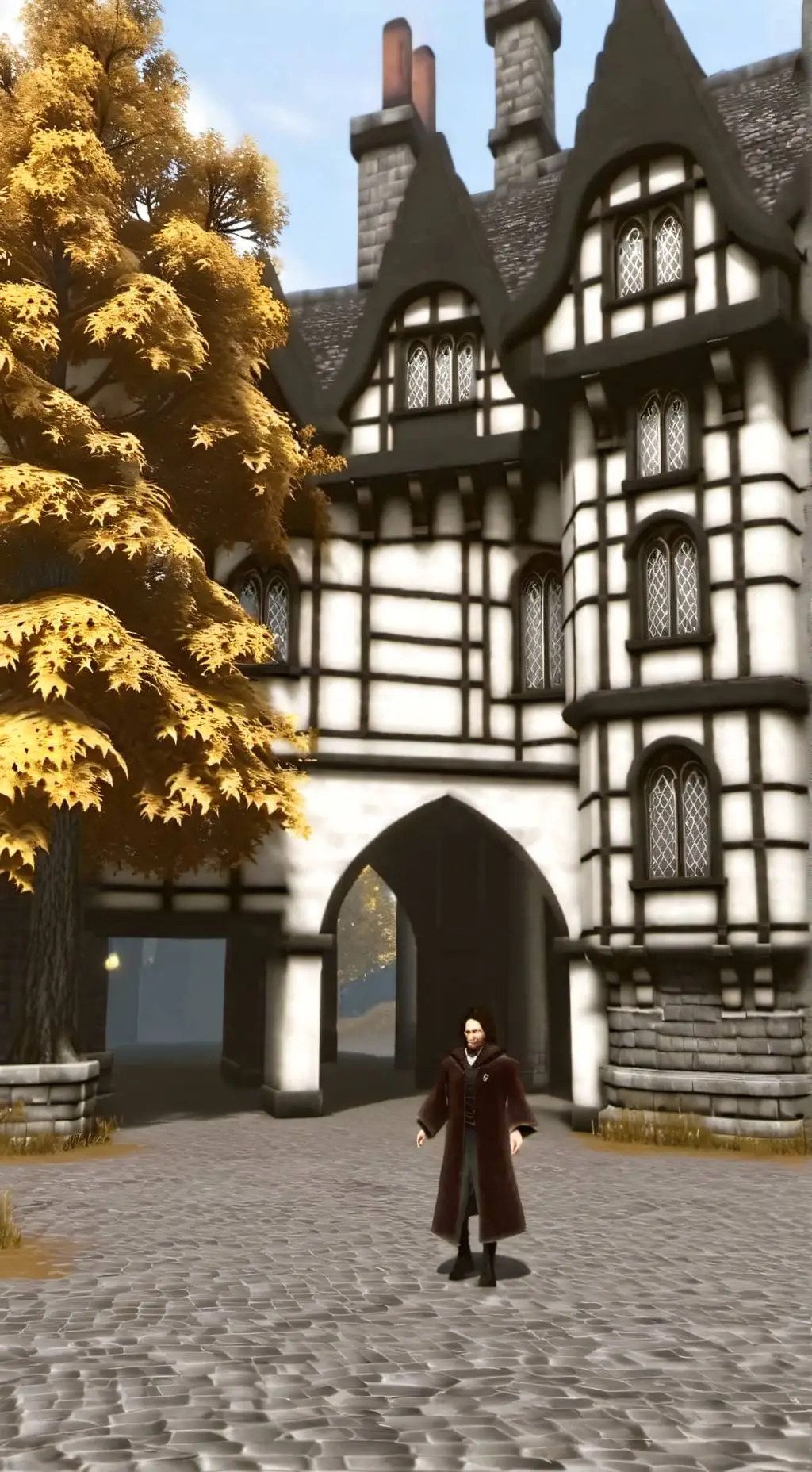 ai character: Hogwarts🏰 background