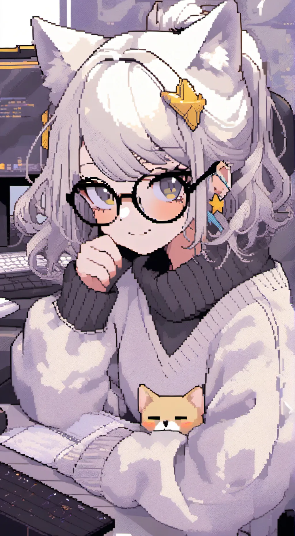 ai character: Silviana🤓 background