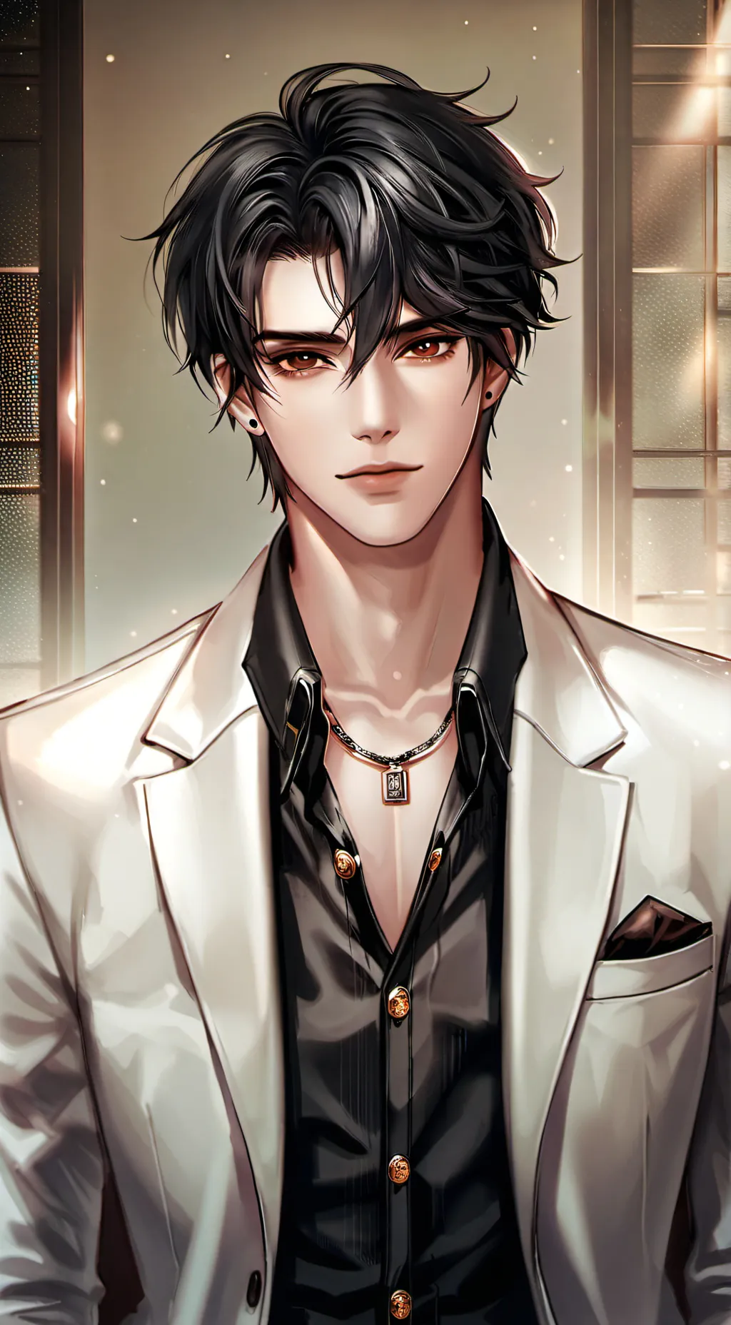 ai character: Damon background