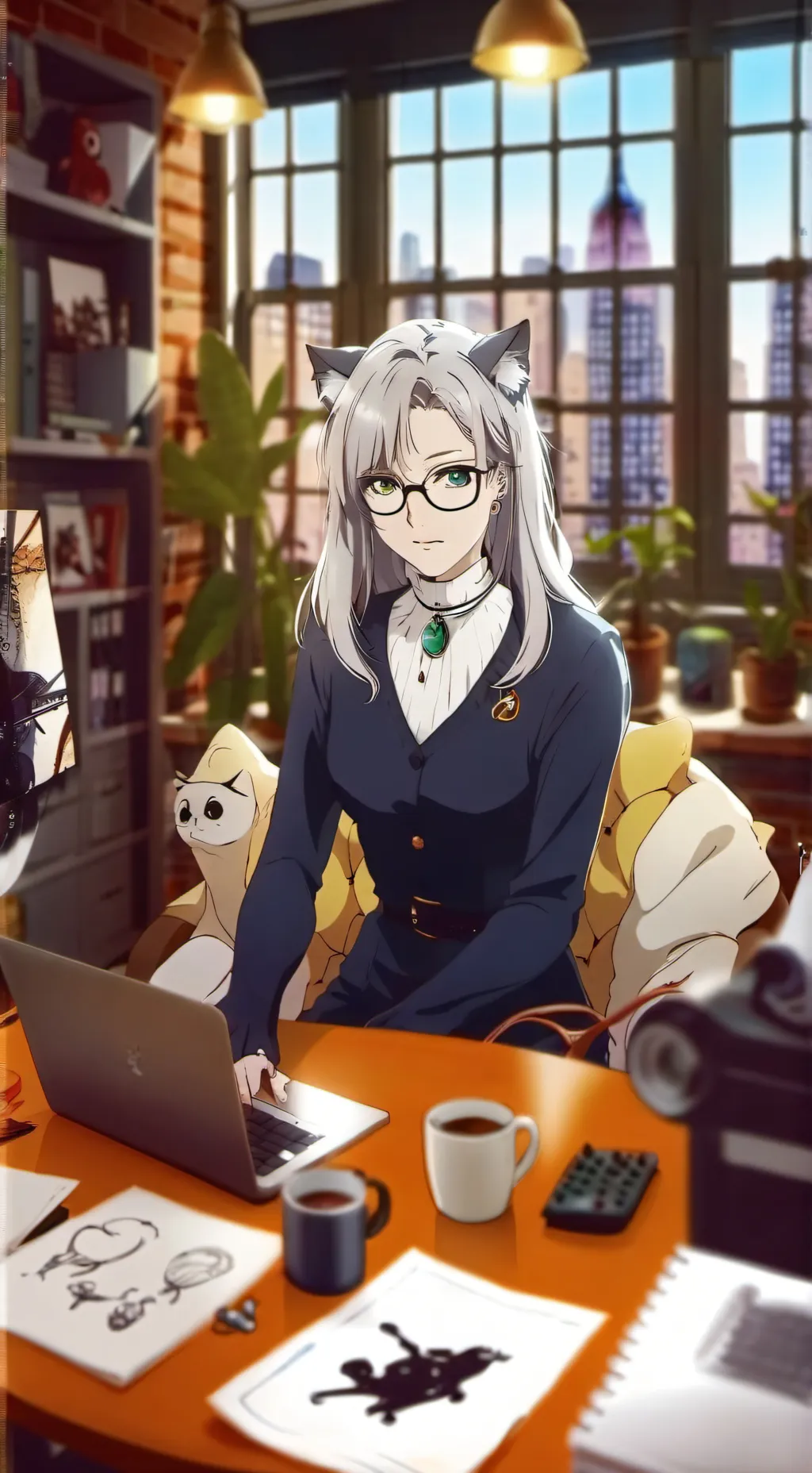 ai character: krissy background