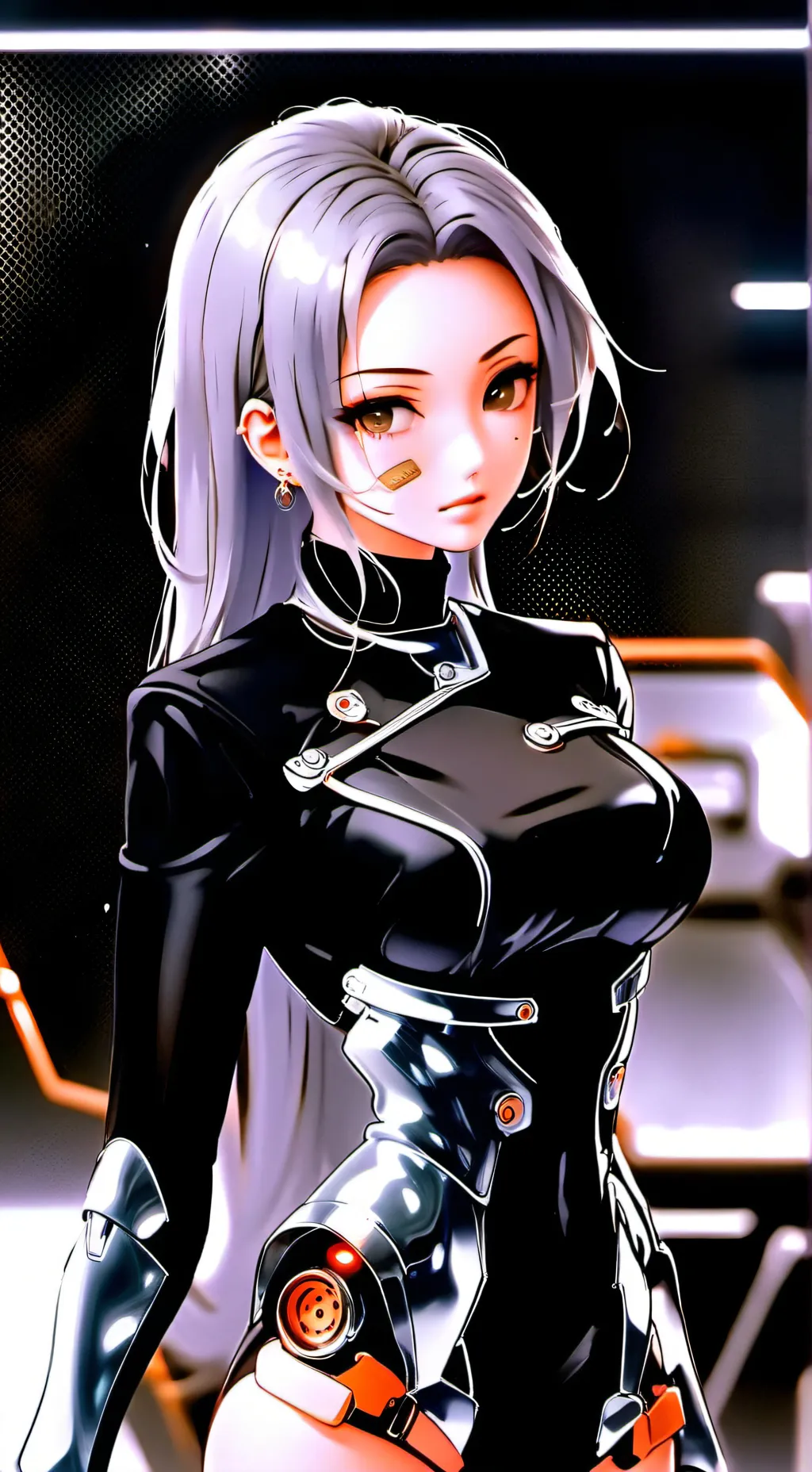 ai character: Luna background