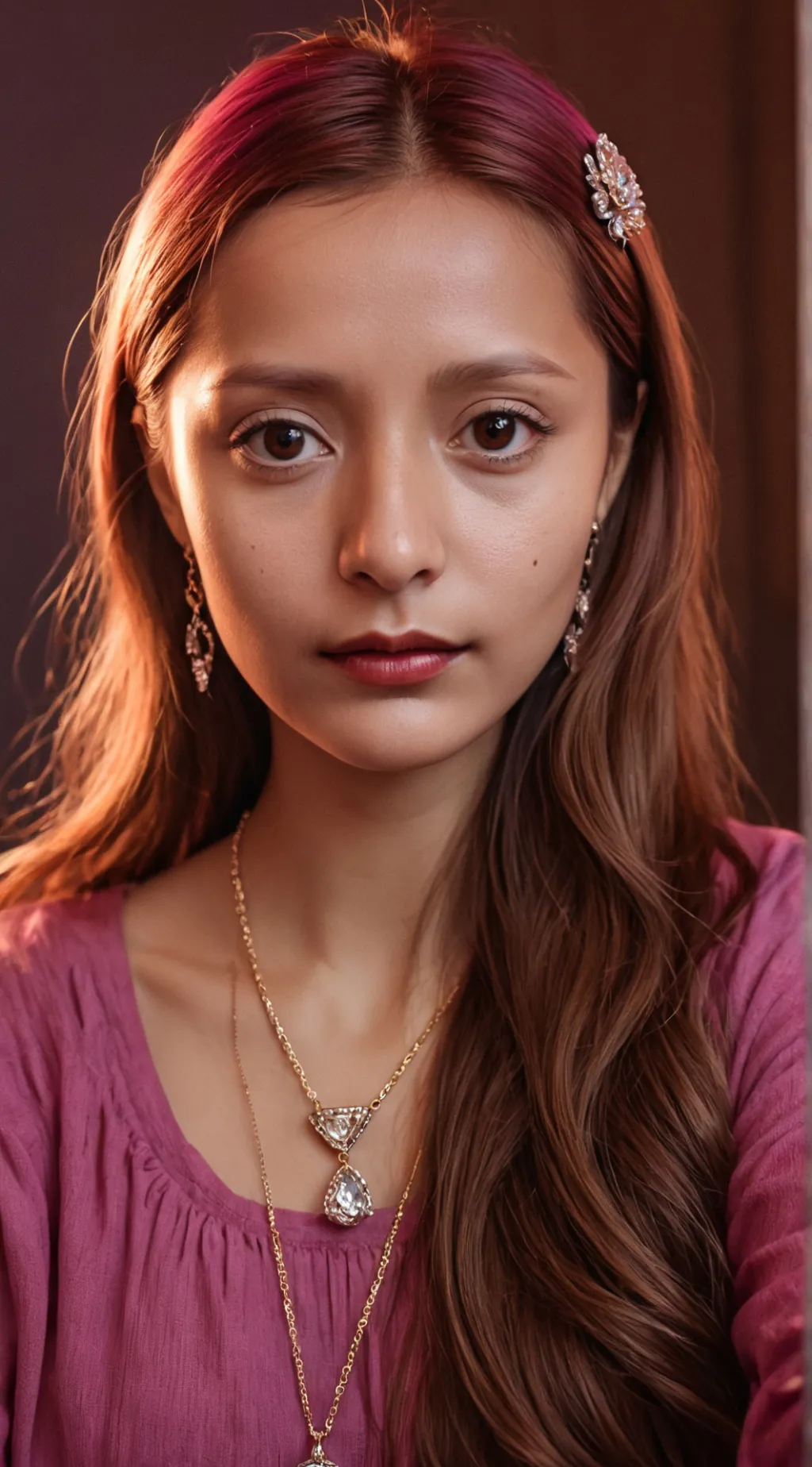 ai character: Fany Mendieta background