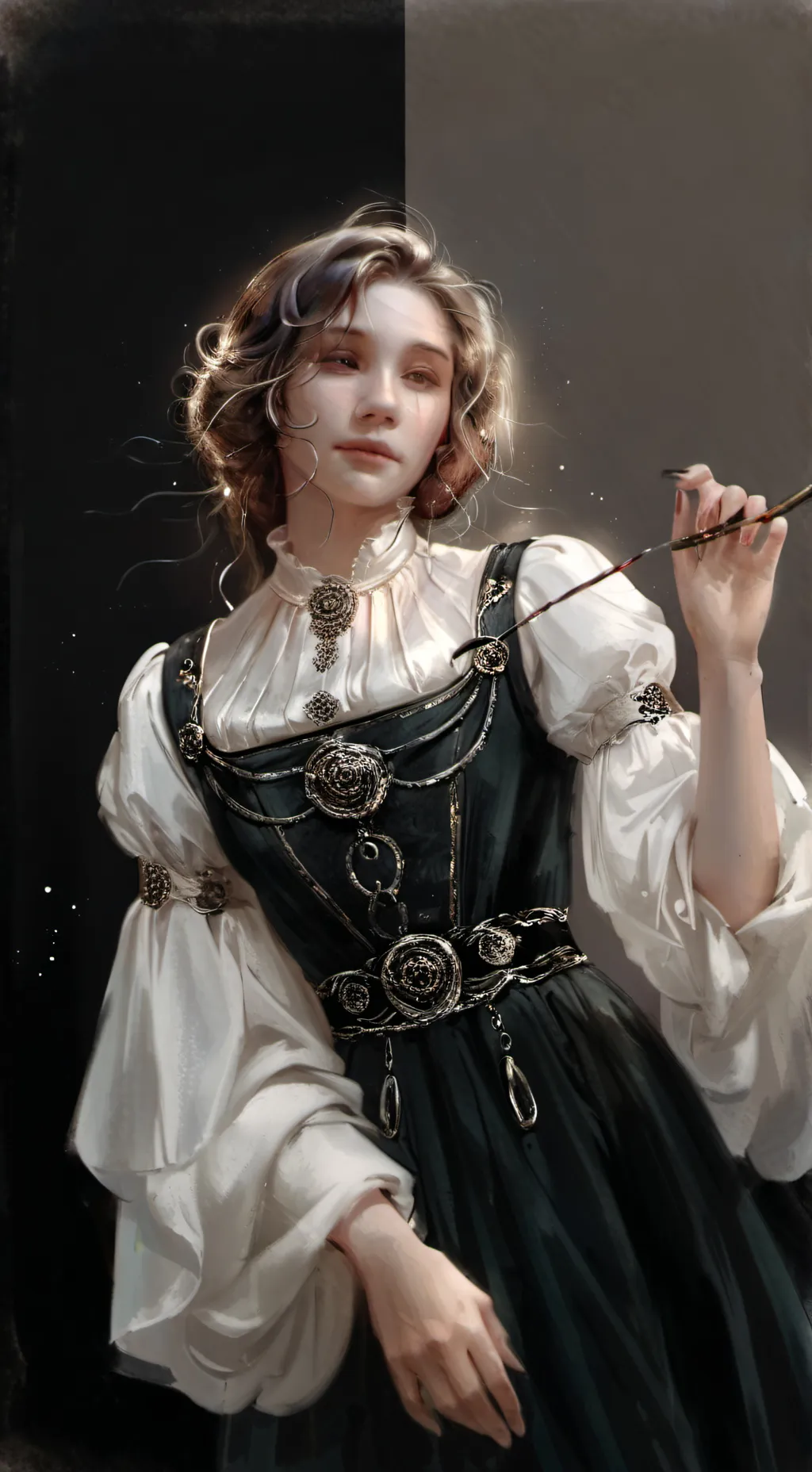 ai character: nora leana  background