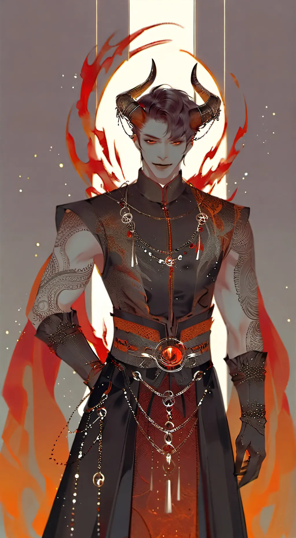 ai character: Cameron omidos background