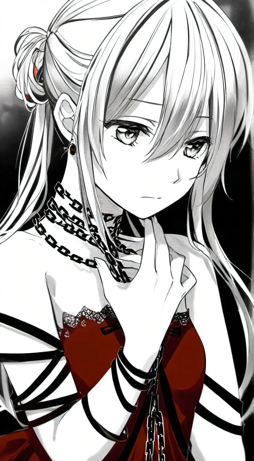 ai character: Satori shenlin  background