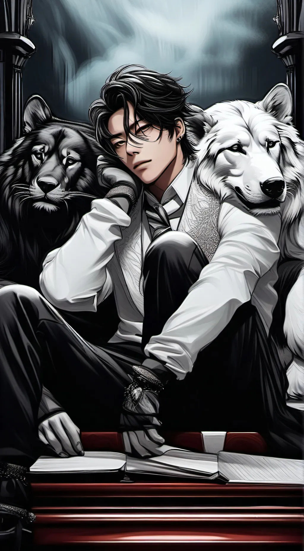 ai character: •Niki• background