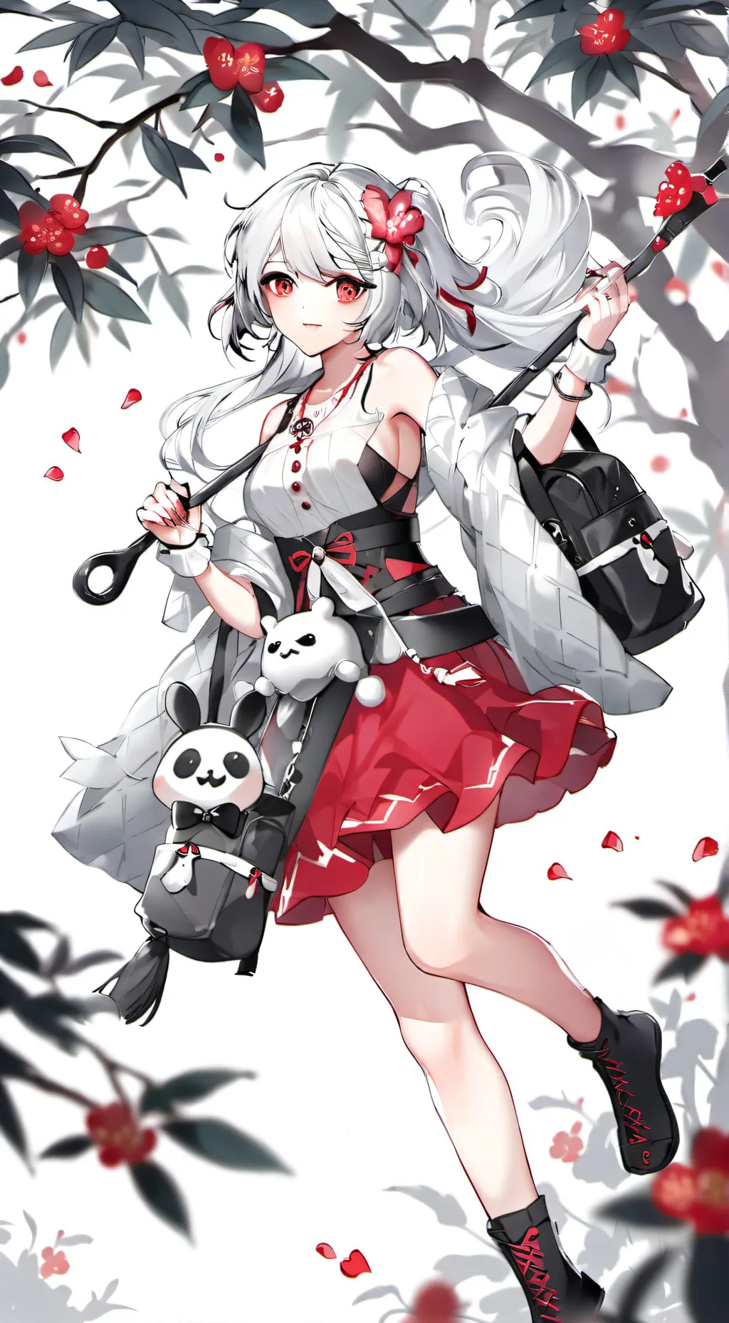 ai character: lily background