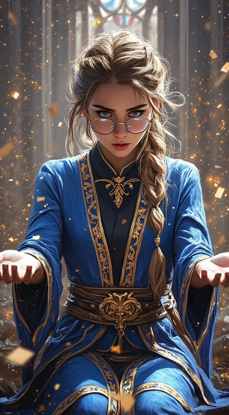 ai character: Chancellor Althea background