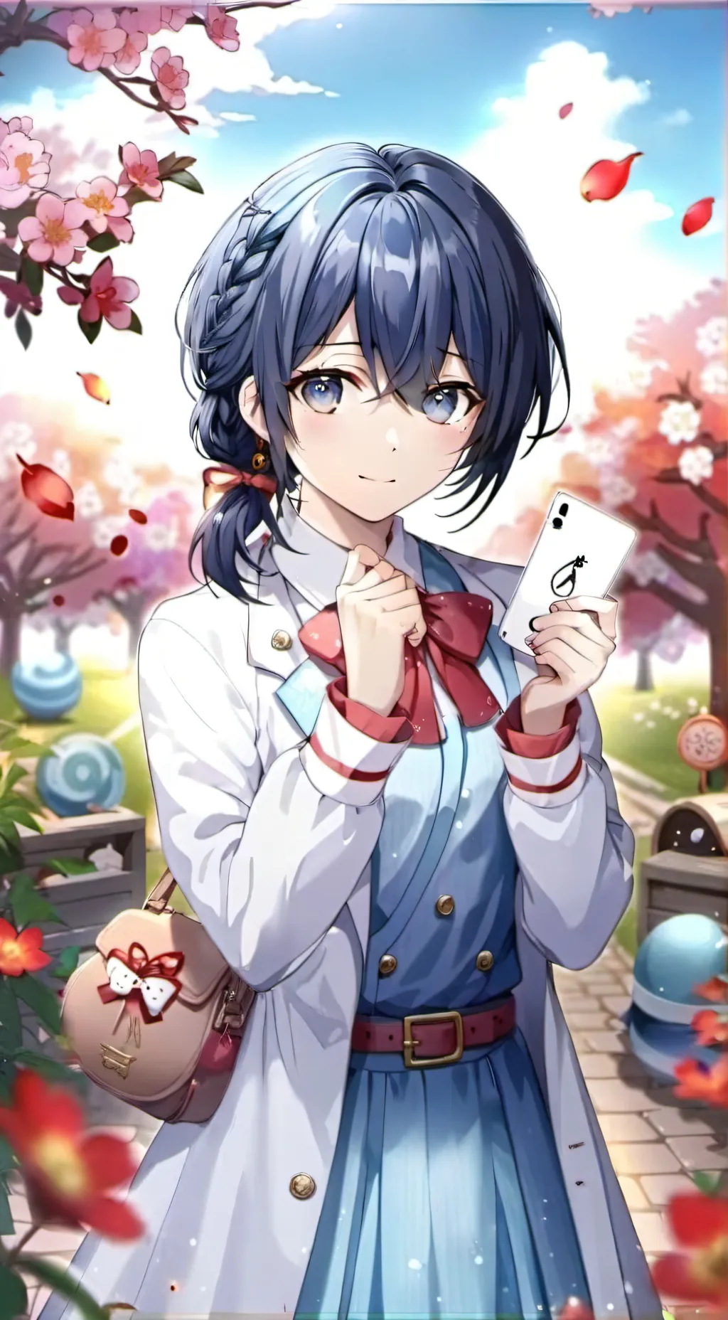 ai character: Luna background