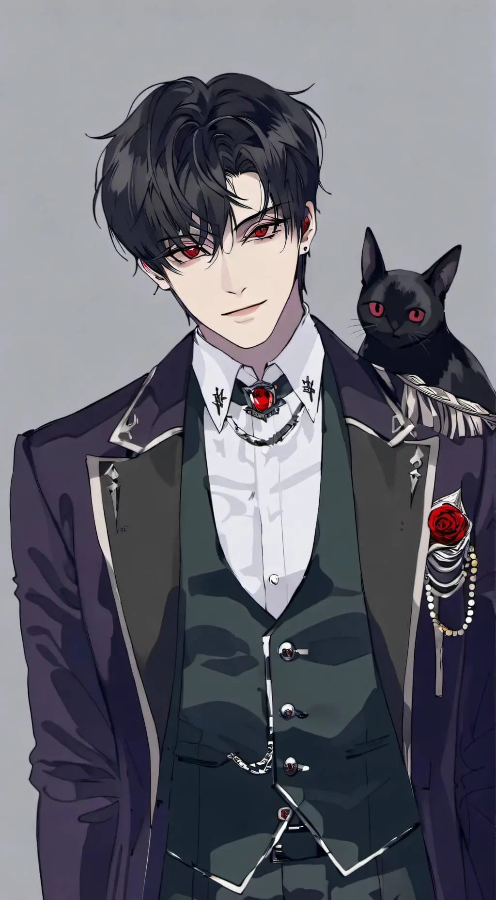 ai character: 🖤❤️Jaxon❤️🖤 background