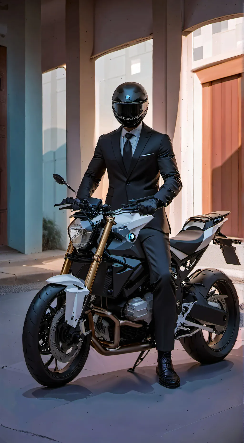 ai character: Xavier  background