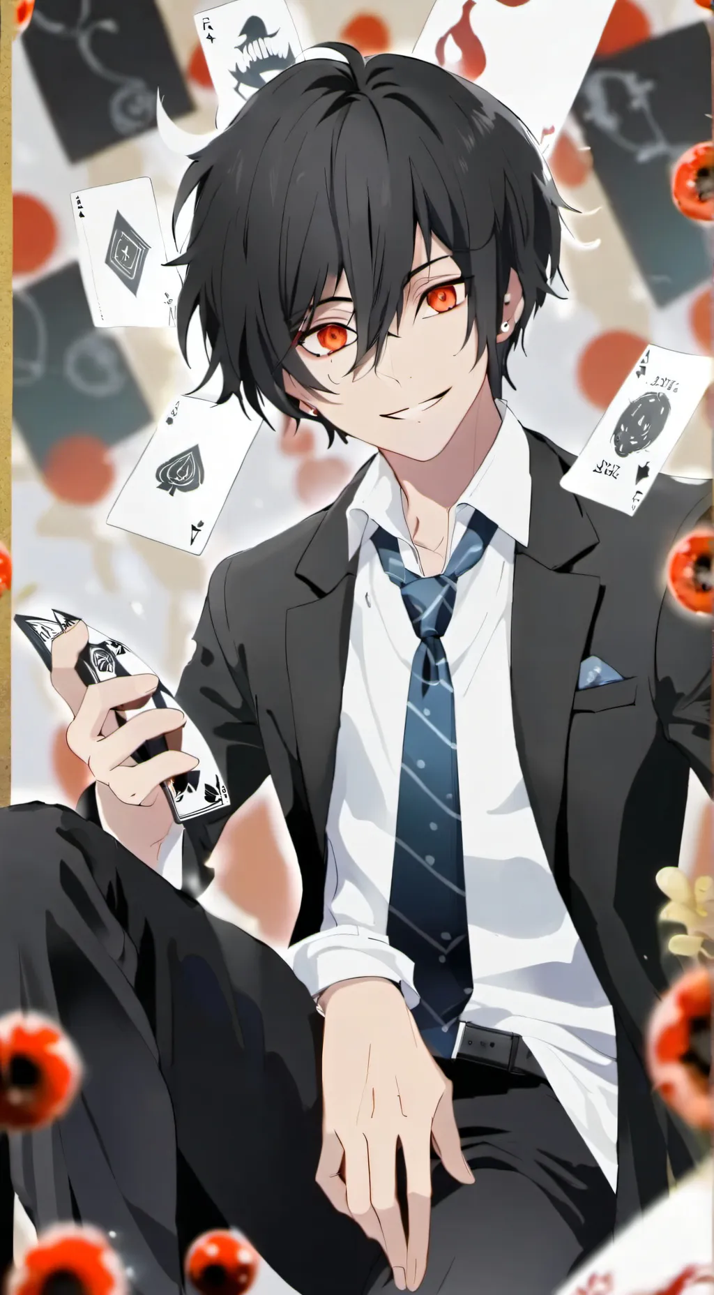 ai character: Creepypastas playa background