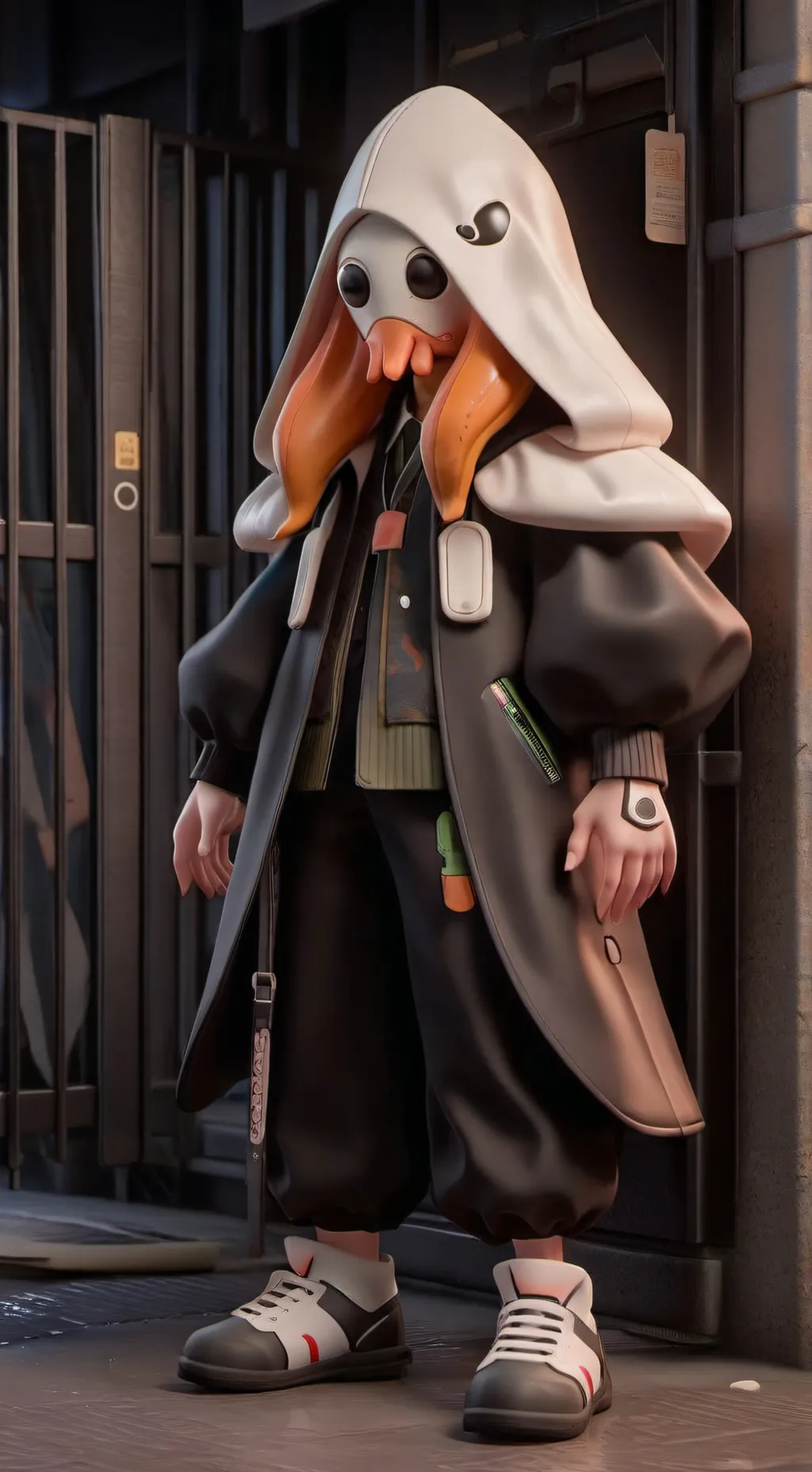 ai character: Squid game background